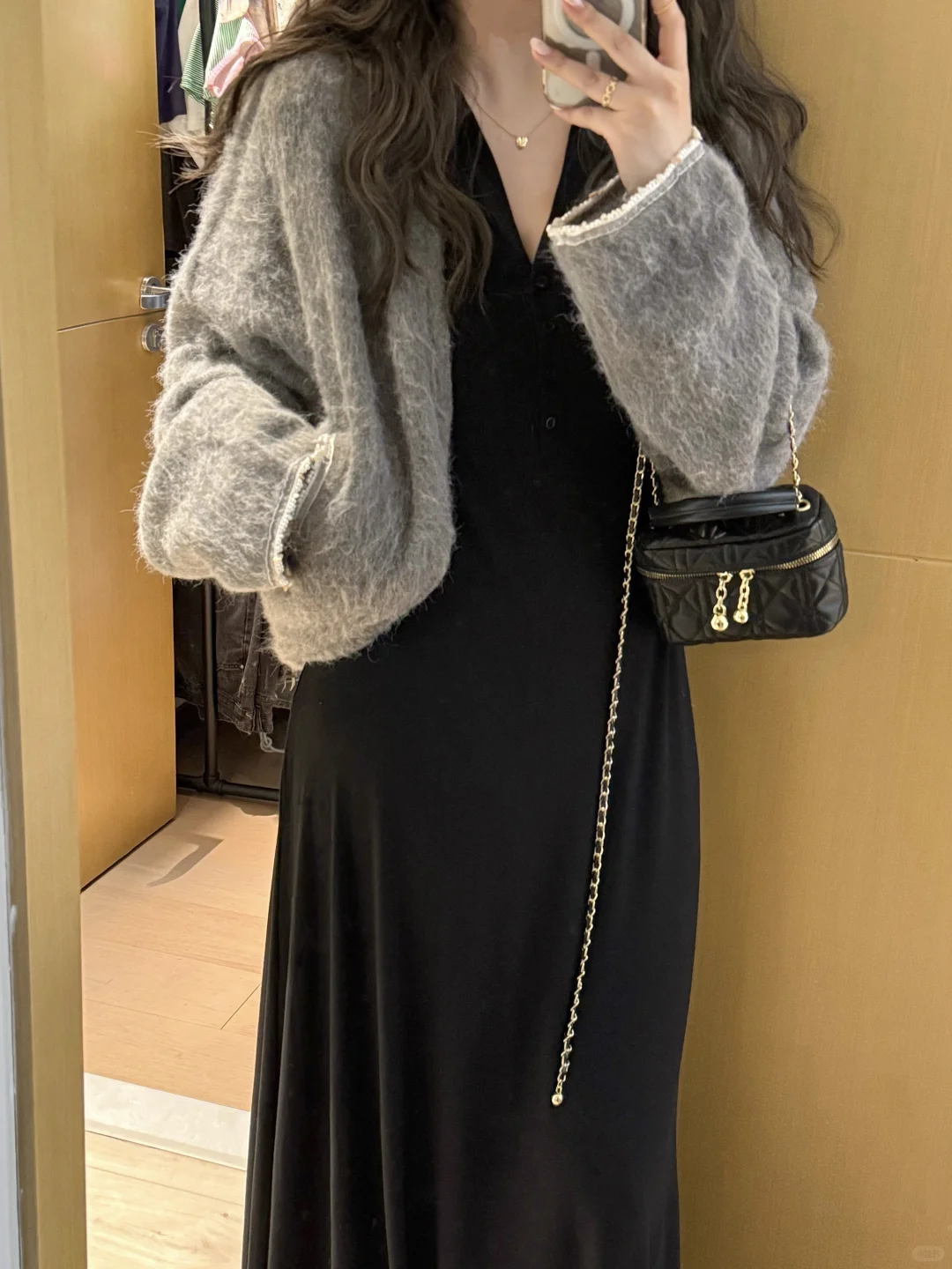 140斤微胖穿搭｜叠穿的季节!!vintage中古感!