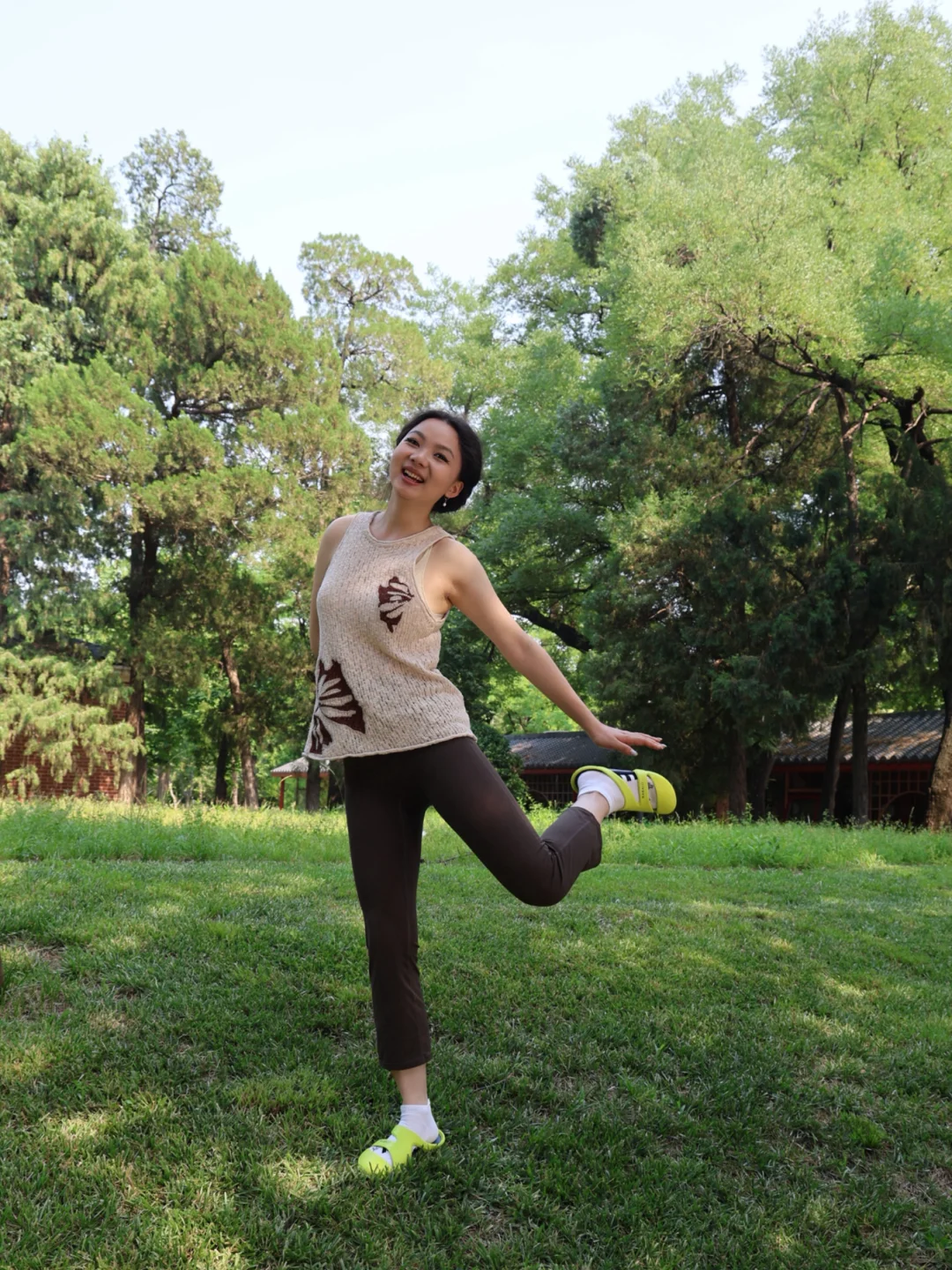 朋友说原来我是自然女🌳