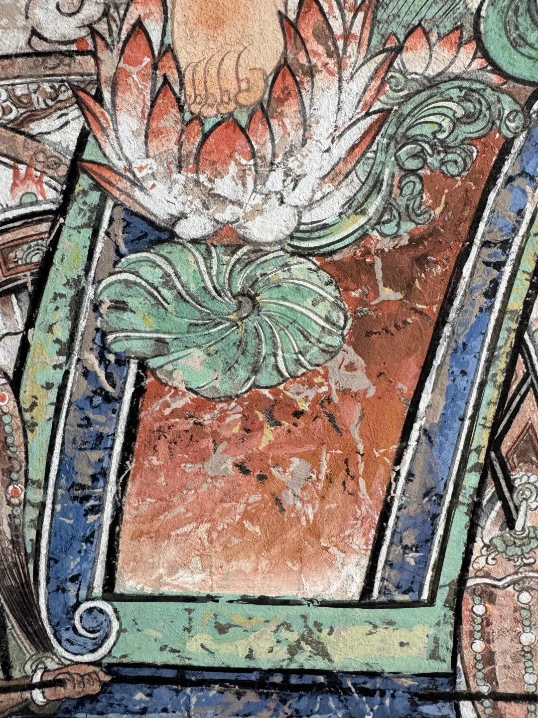 敦煌莫高窟榆林西夏三窟普贤菩萨临摹