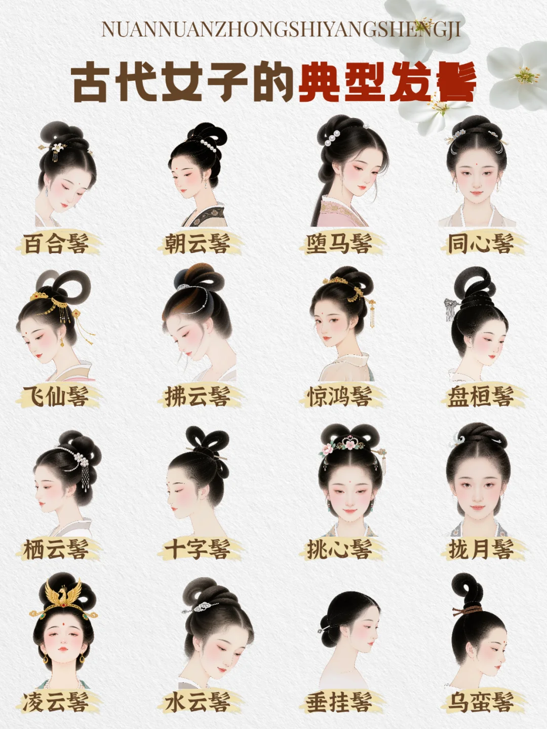 古代女子发型图鉴