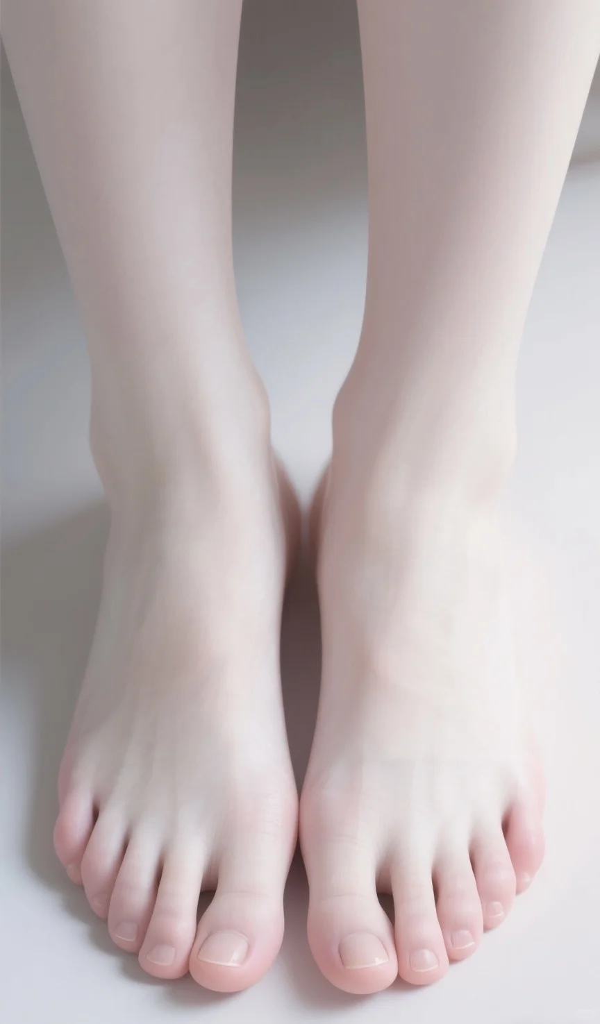 这是仙女的脚吗！好白啊！！