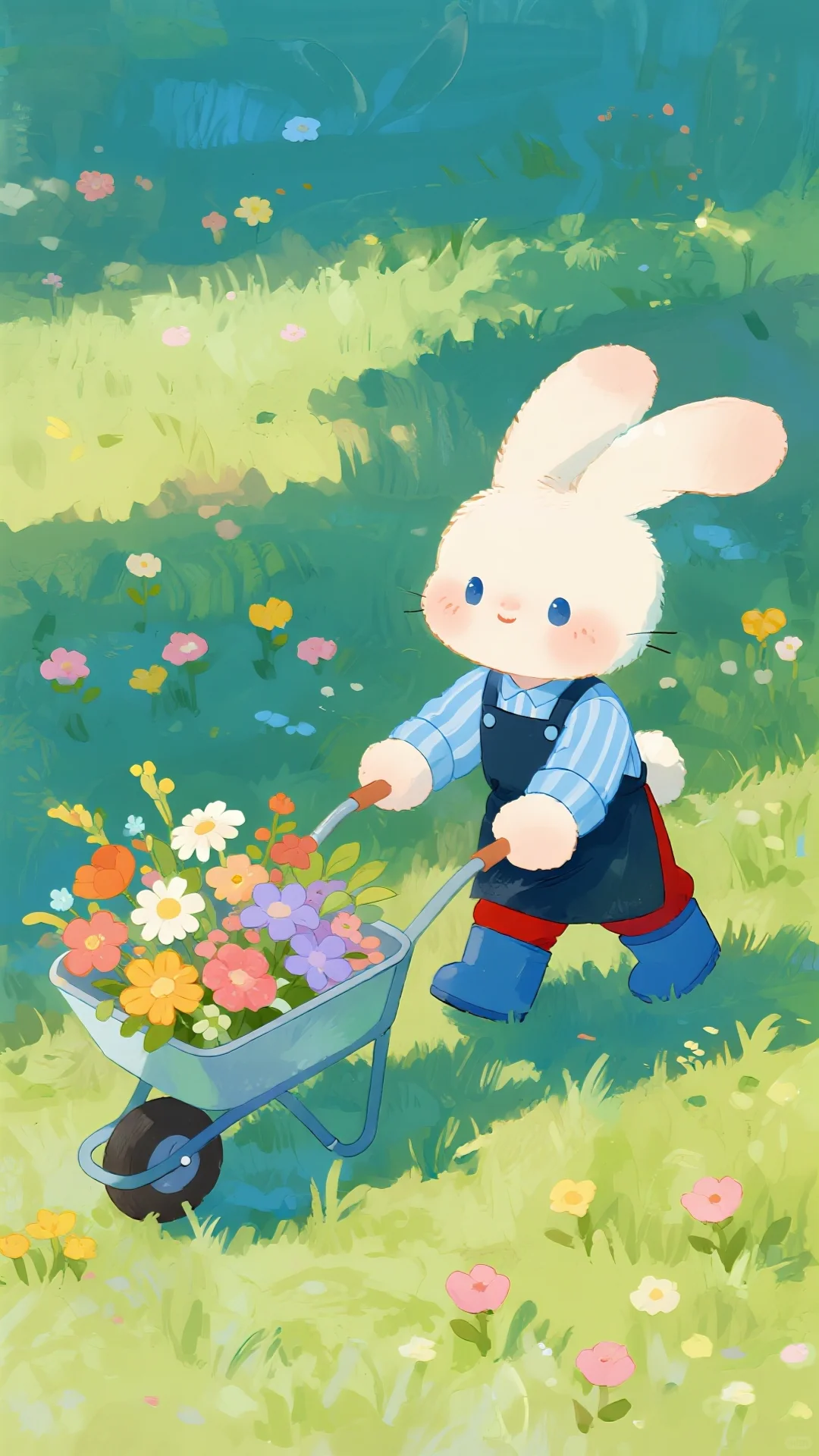 壁纸｜森林里的小兔子每天都在做什么呢？