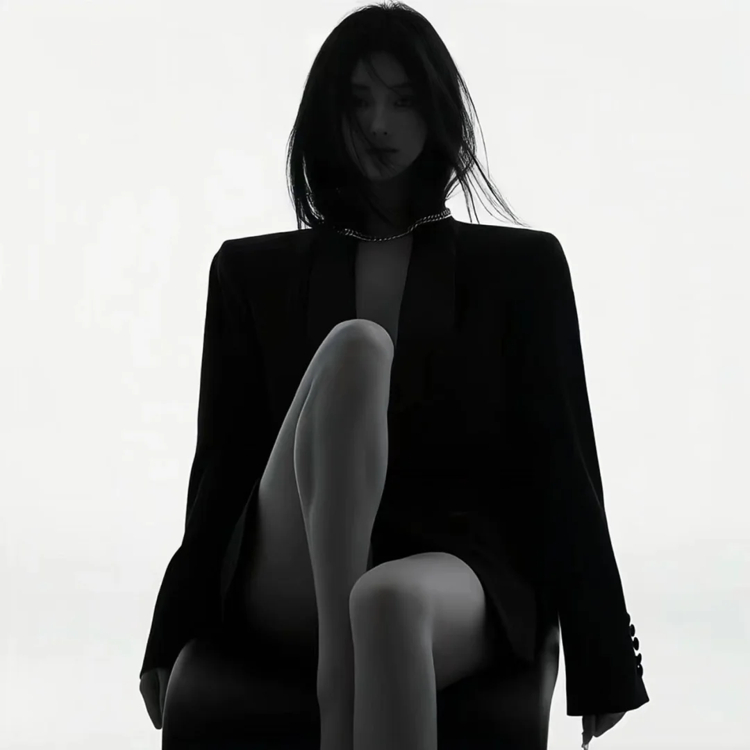 高质量黑白女头