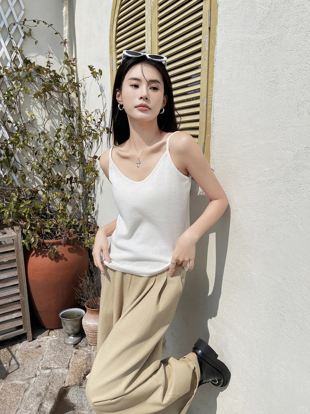 吊带内衣拍摄🎬、简约吊带拍摄
