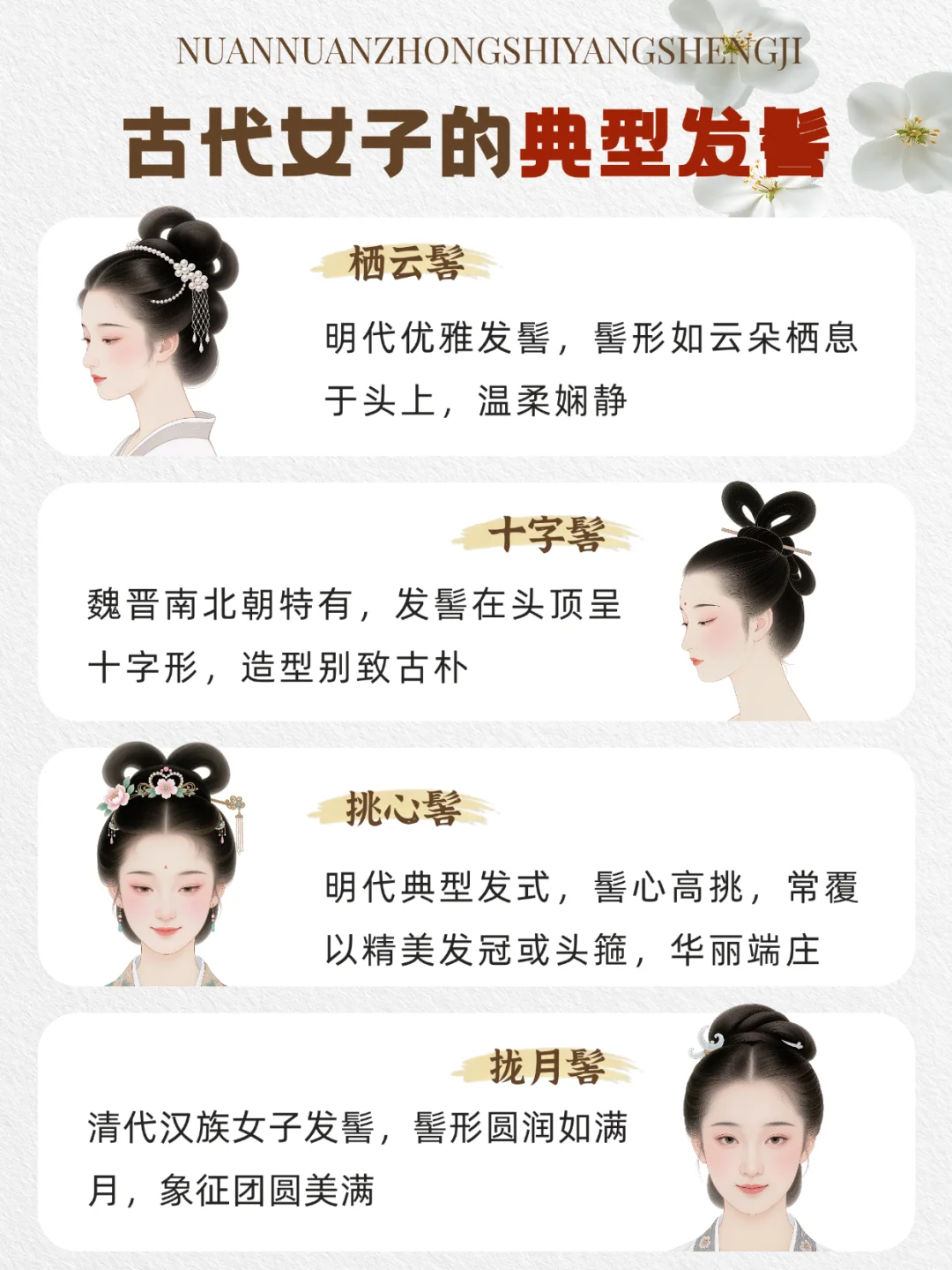 古代女子发型图鉴