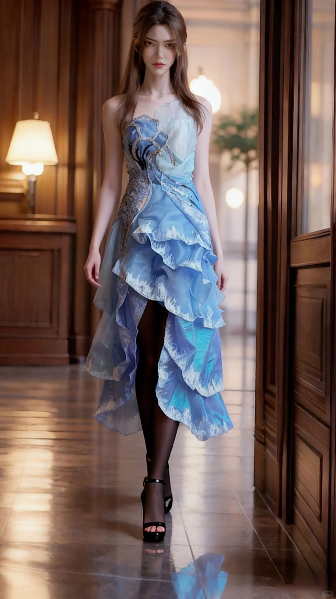 国漫女神穿上现代装方清雪