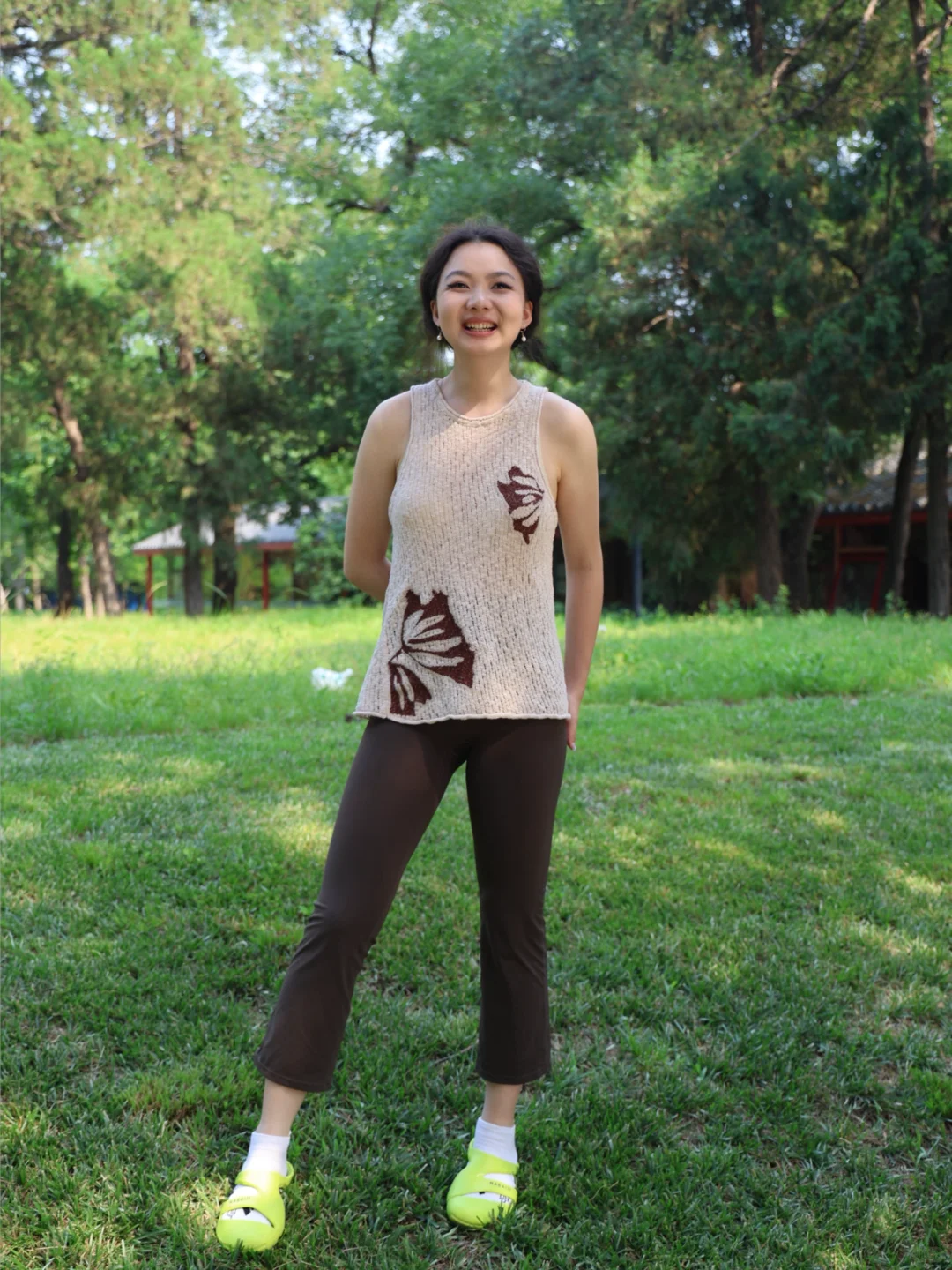 朋友说原来我是自然女🌳