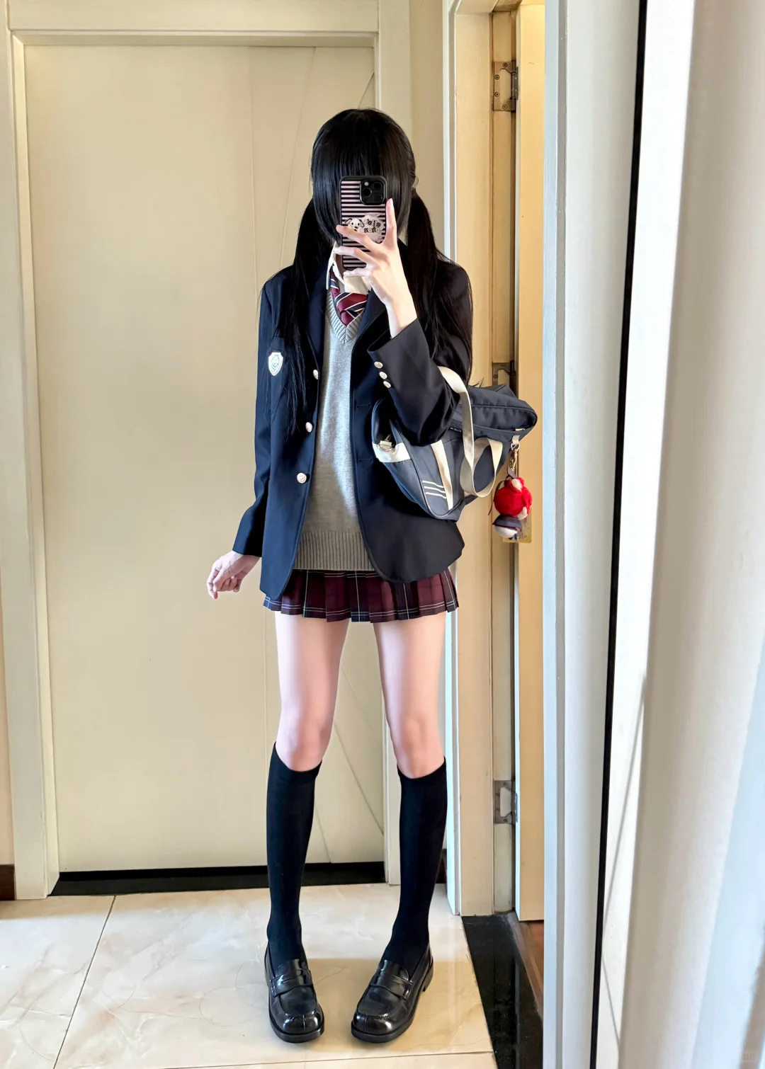 哇咔咔jk制服叠穿就这样简单ᜊ>ᴗ<ᜊ