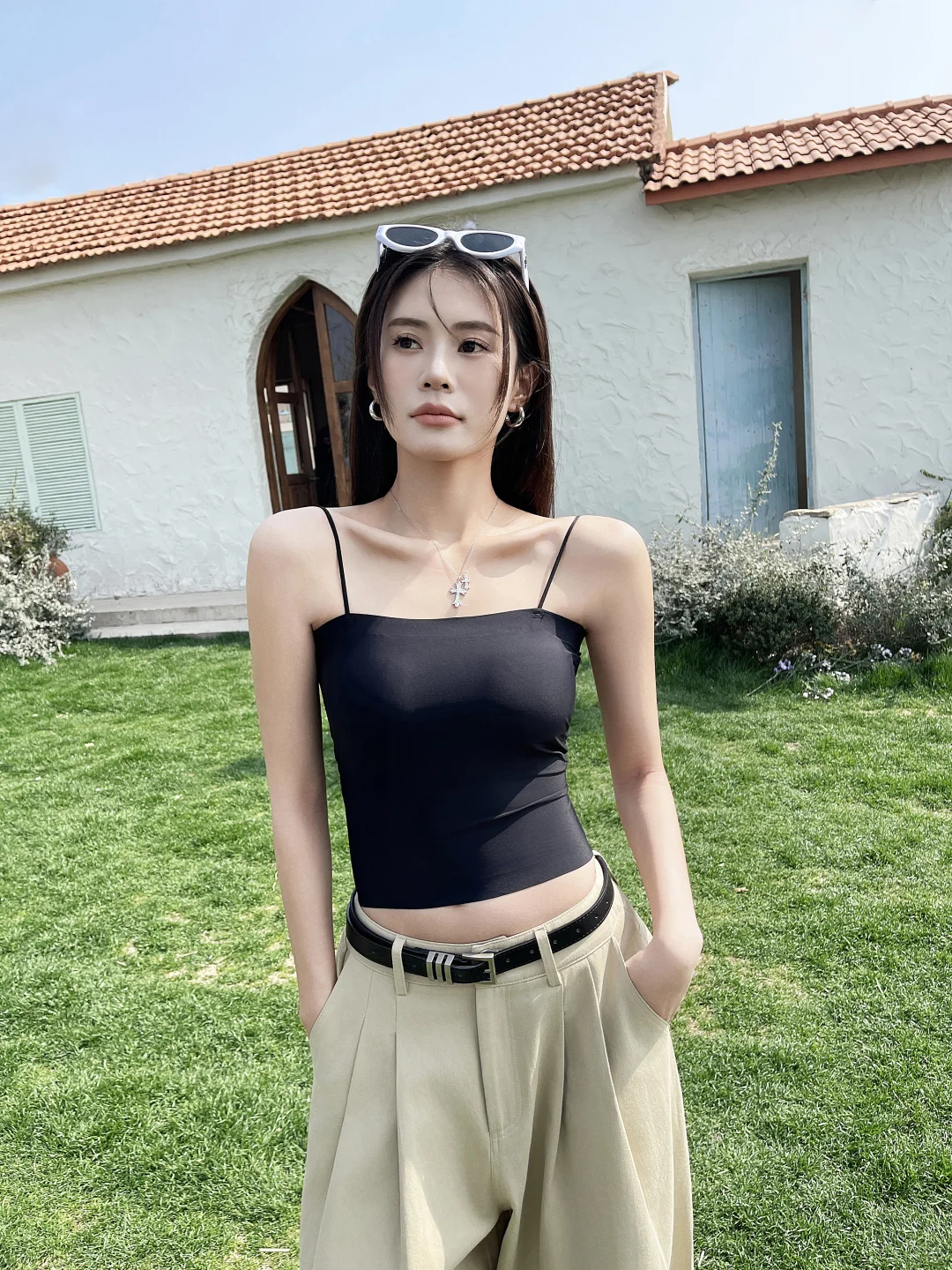 吊带内衣拍摄🎬、简约吊带拍摄