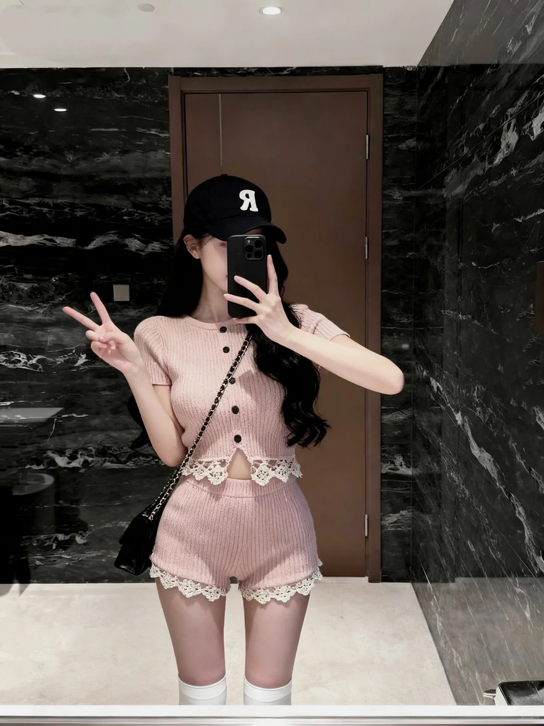 158 80｜浅粉系内搭！太纯欲了吧！