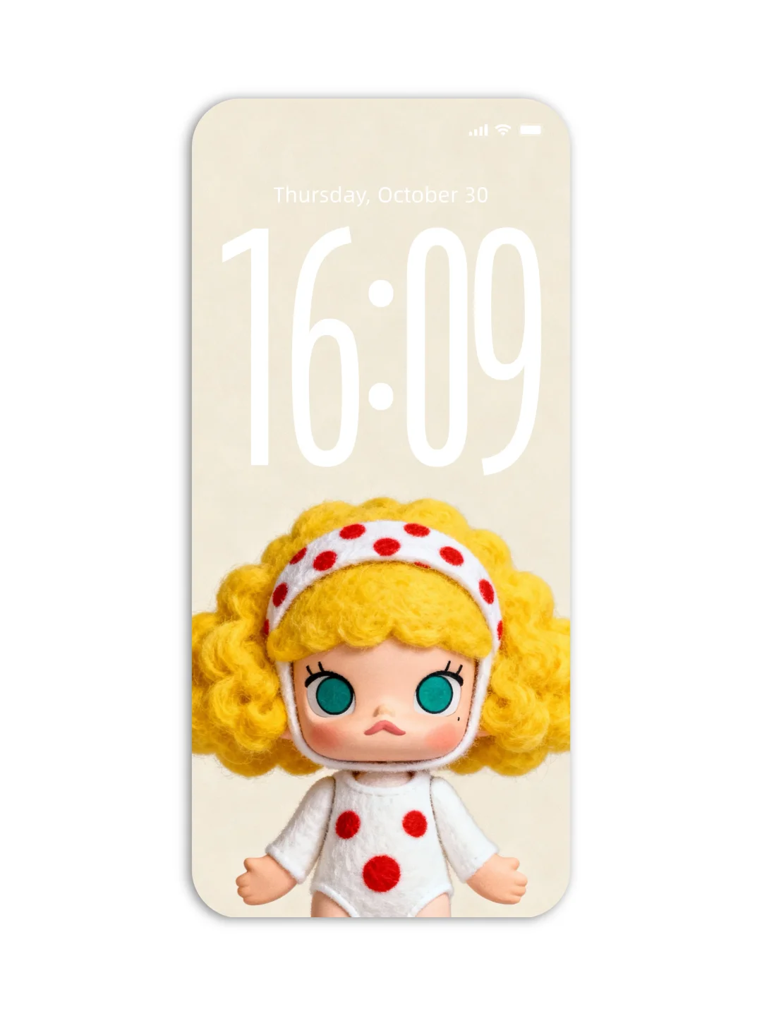 小众古早风可爱壁纸∎molly自带高级氛围感