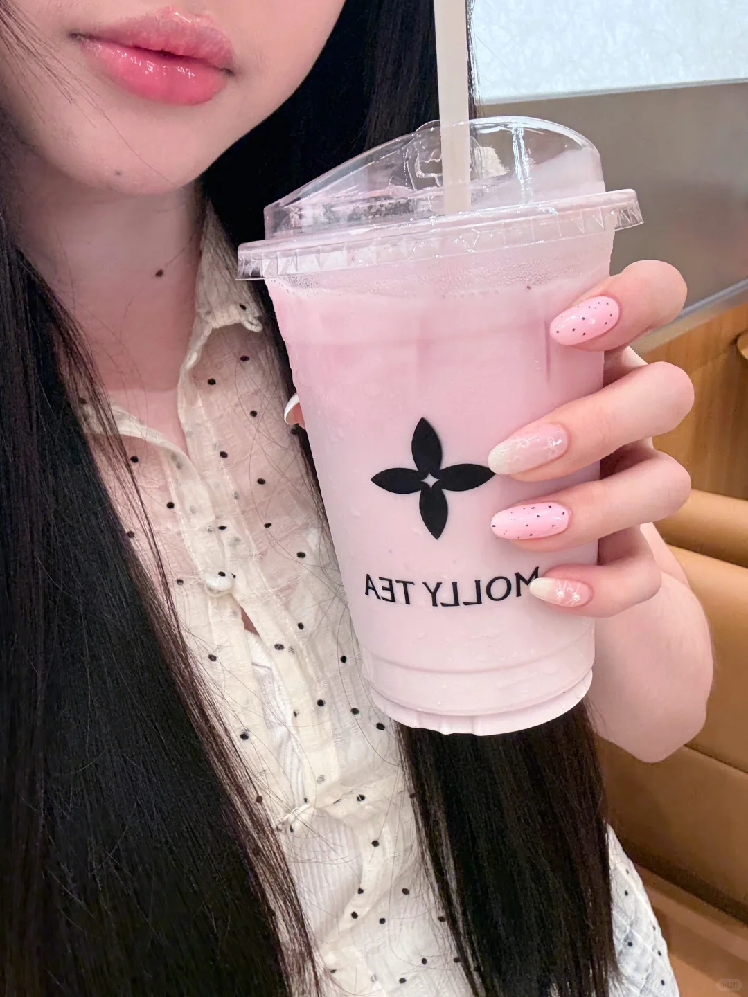 ins甜辣美甲分享｜来一口莓果慕斯