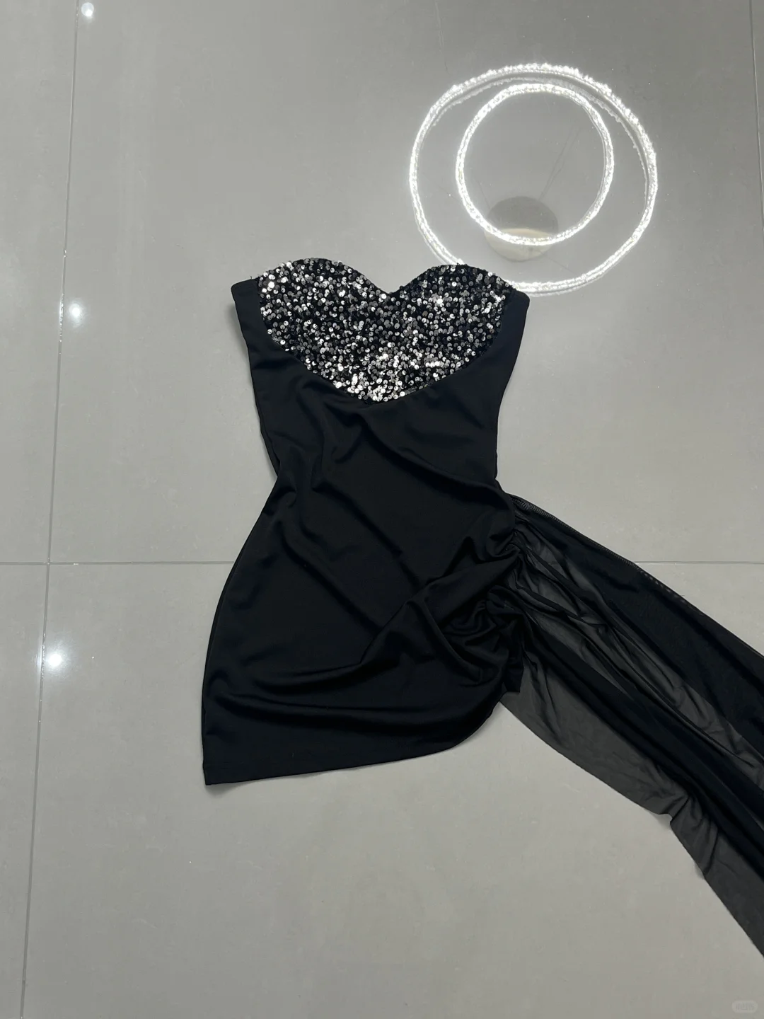 左滑上身爱心包臀裙！！