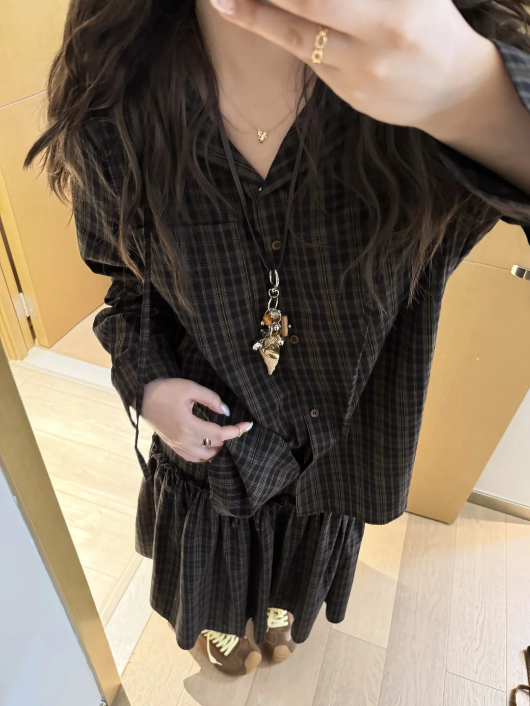 140斤微胖穿搭｜叠穿的季节!!vintage中古感!