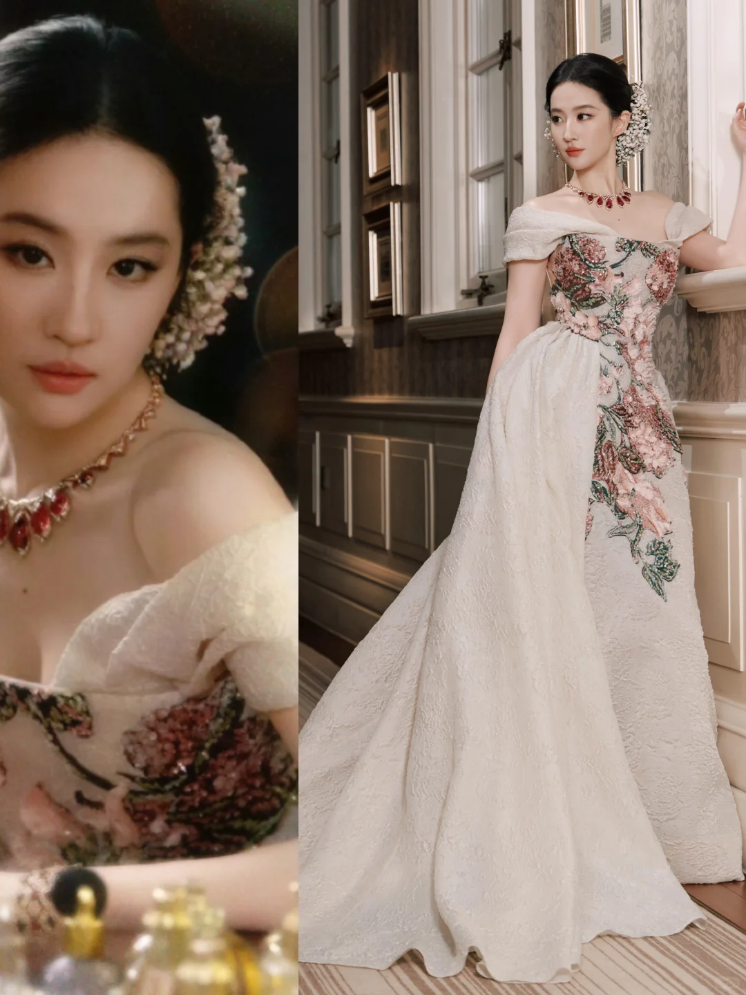 Vogue上世纪审美复现！宫廷油画风真的很惊艳