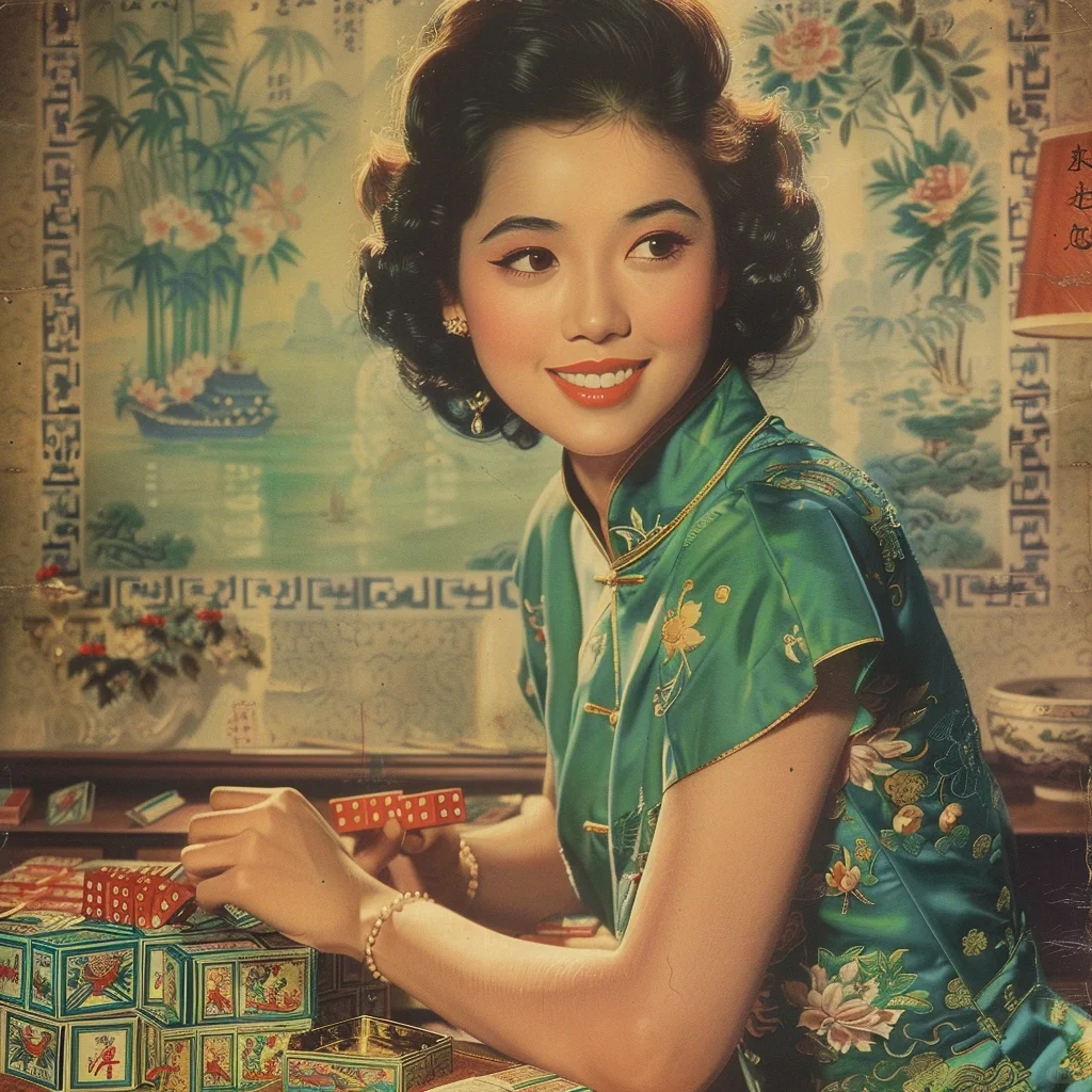 复古挂历美人｜大家觉得第几张比较好看呢