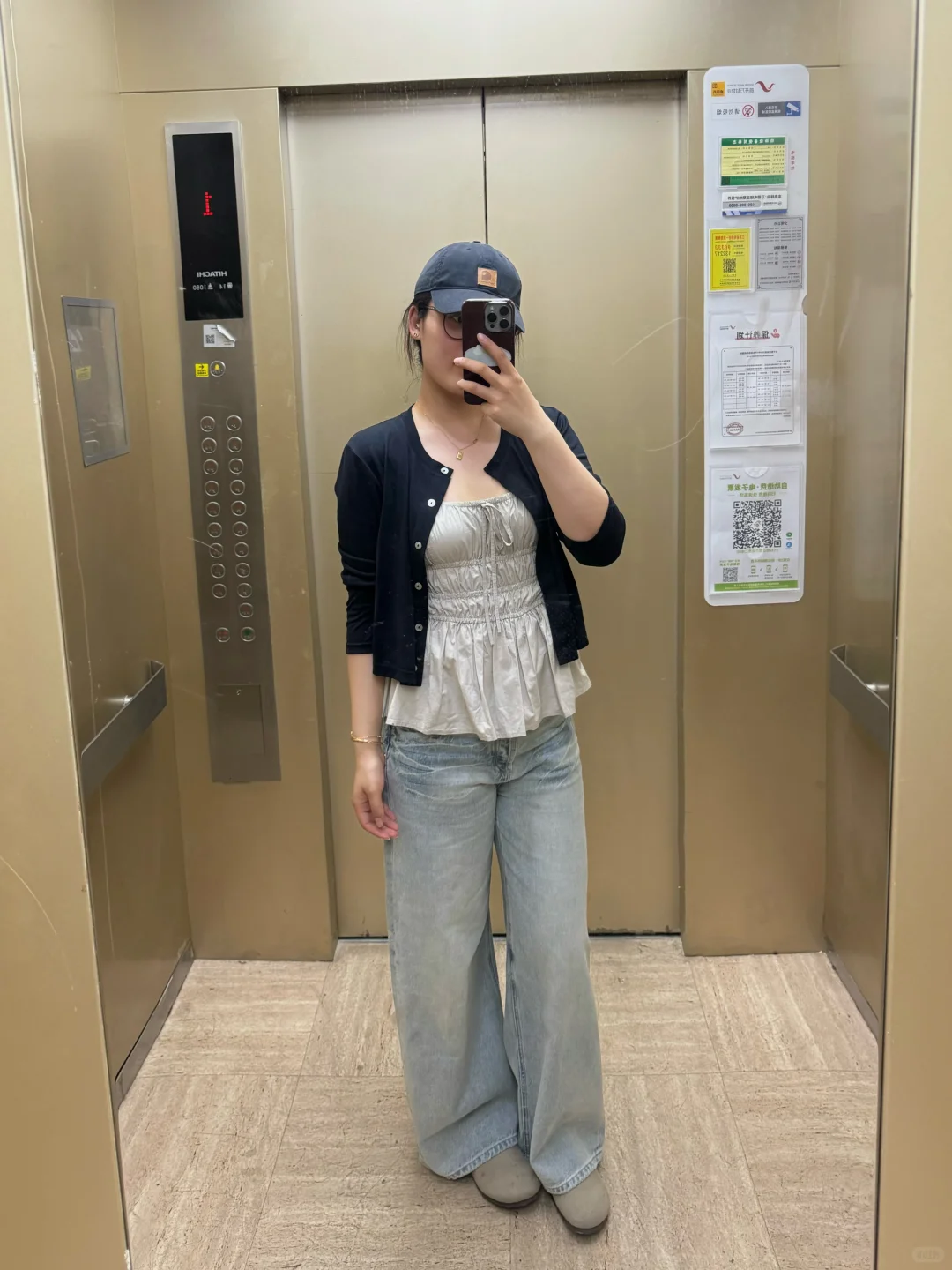 140斤不穿大码店的一天