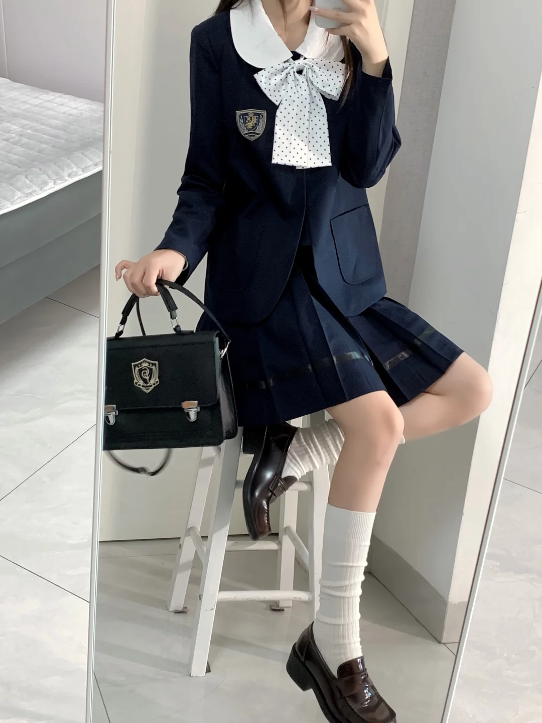 今天是学院风jk穿搭分享～