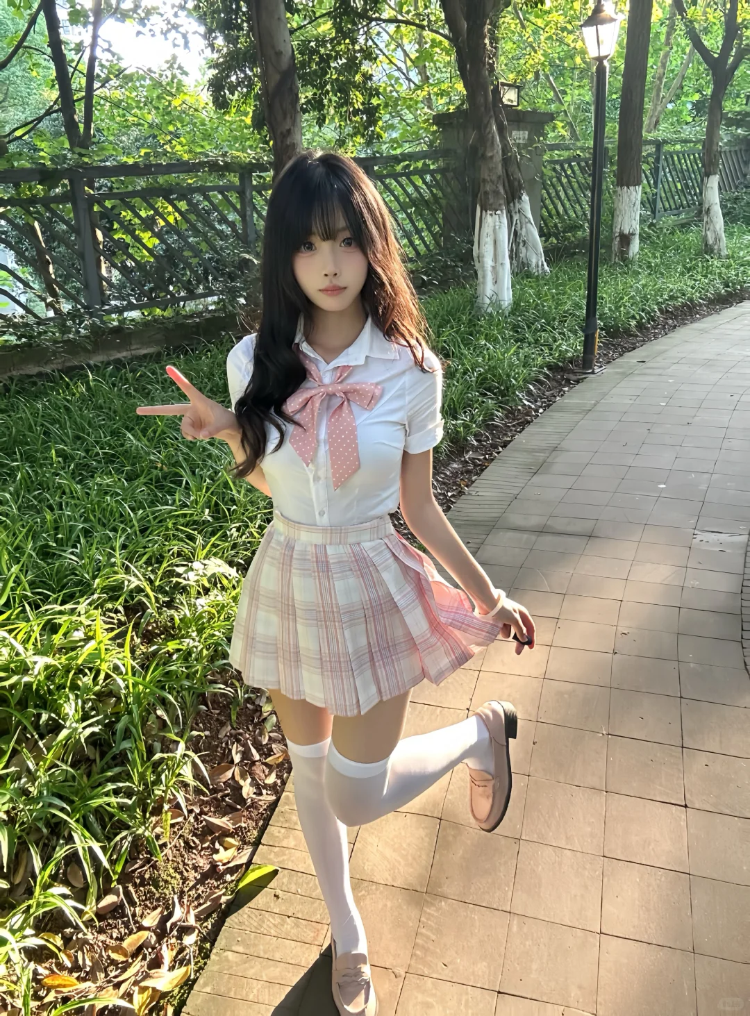 Jk就是很适合公园！