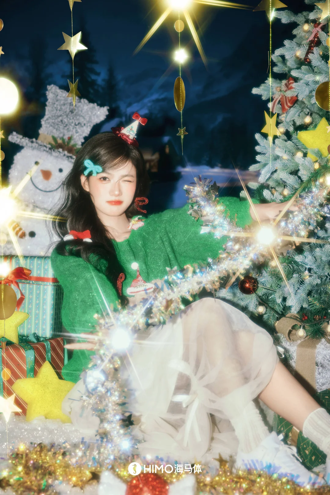 🎄海马体圣诞照首发！留下你的2025！