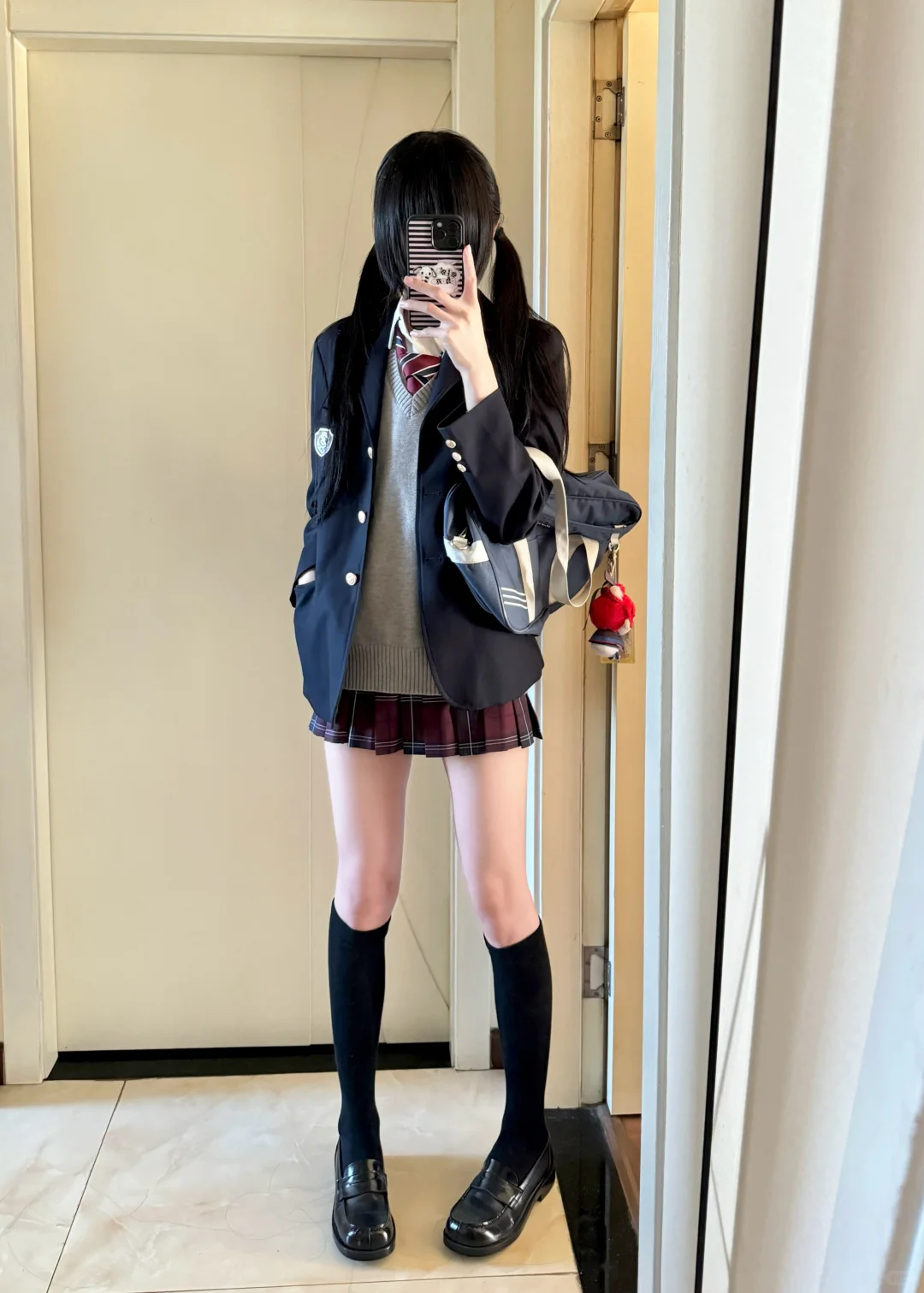 哇咔咔jk制服叠穿就这样简单ᜊ>ᴗ<ᜊ