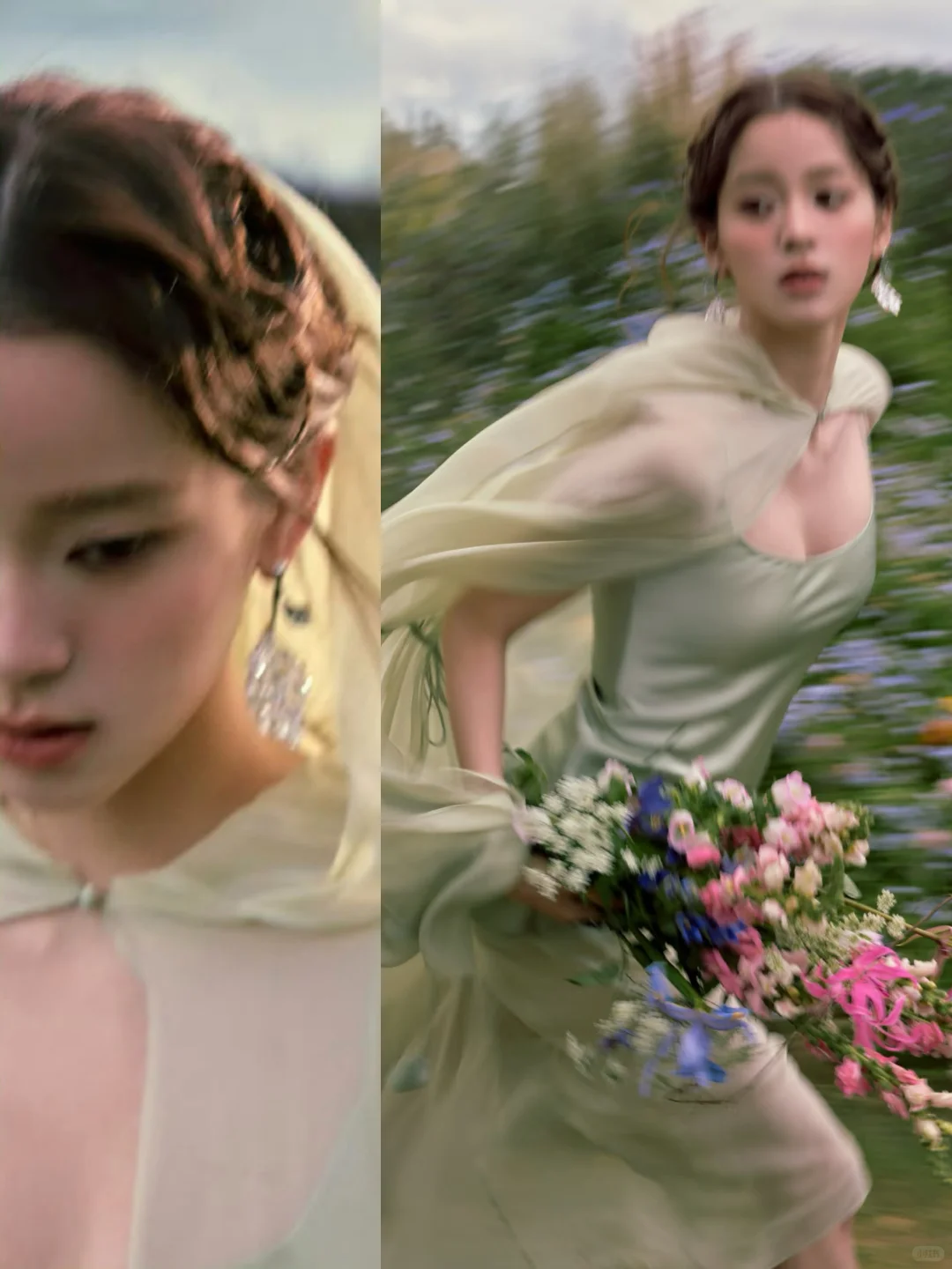 Vogue上世纪审美复现！宫廷油画风真的很惊艳