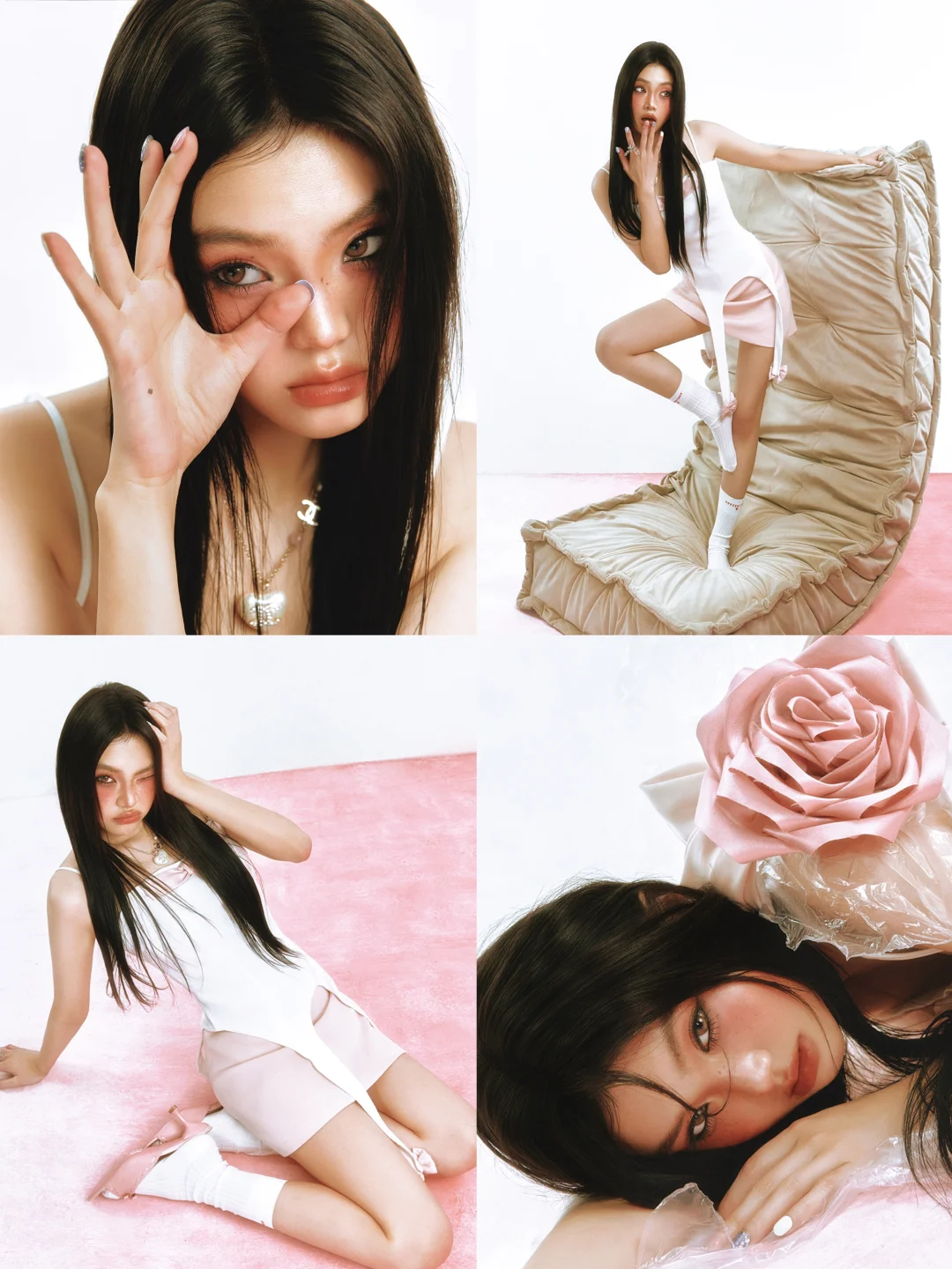 复古千禧风🌸甜辣韩杂少女写真