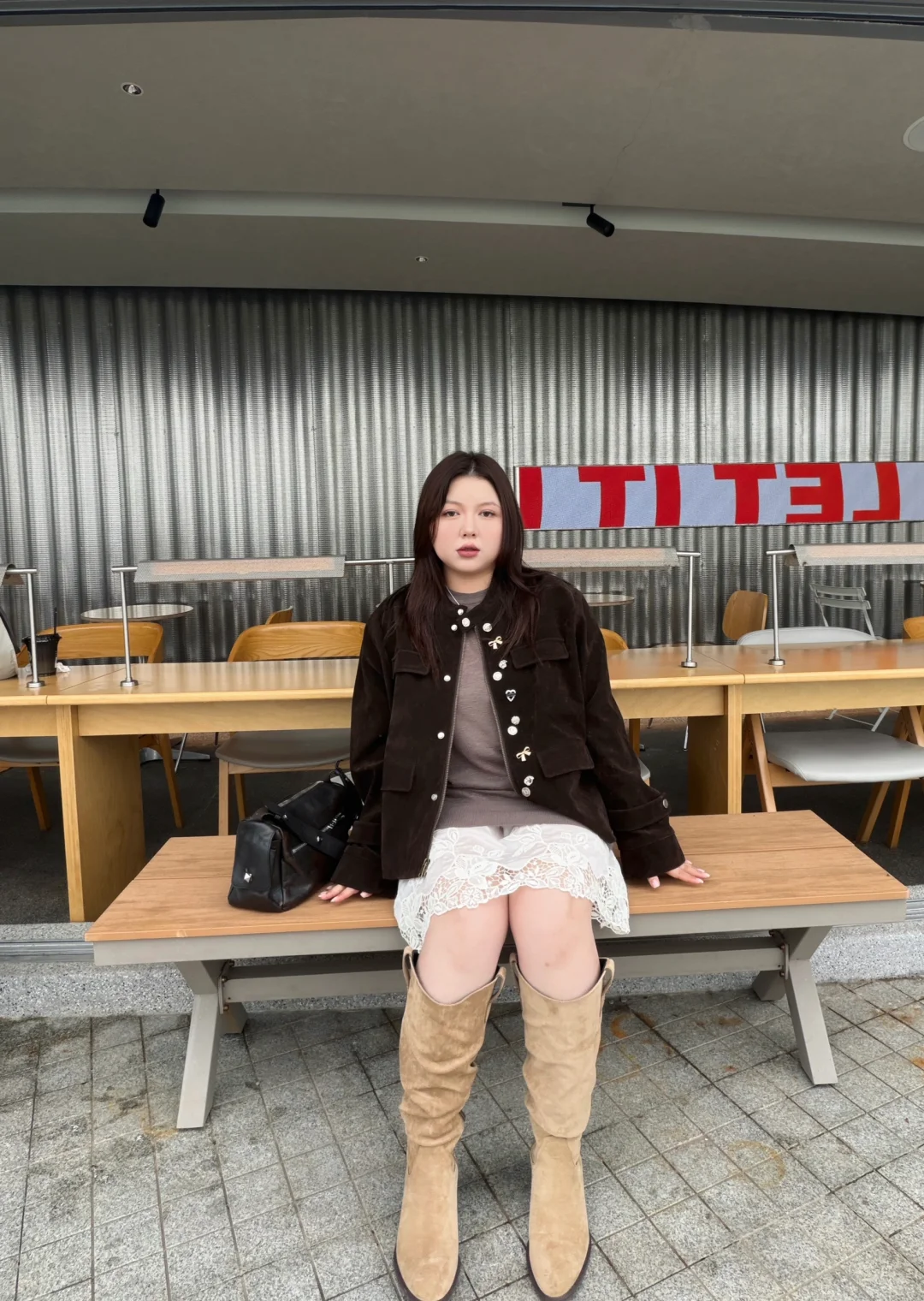 145斤｜🍂微胖女孩的秋天，松弛感穿搭不费力