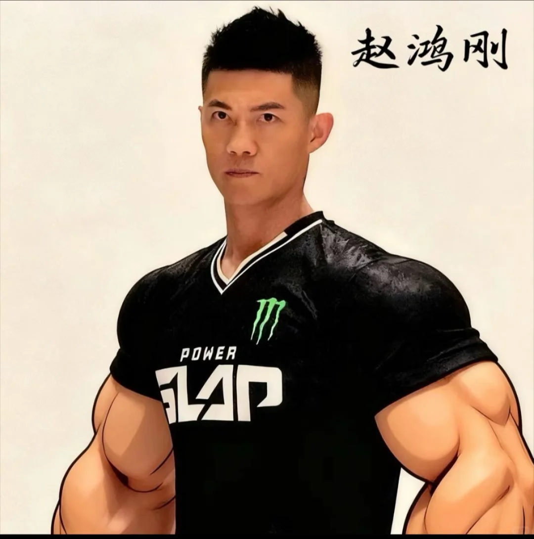 中国赵鸿刚 参加打耳光大赛 沙特赛