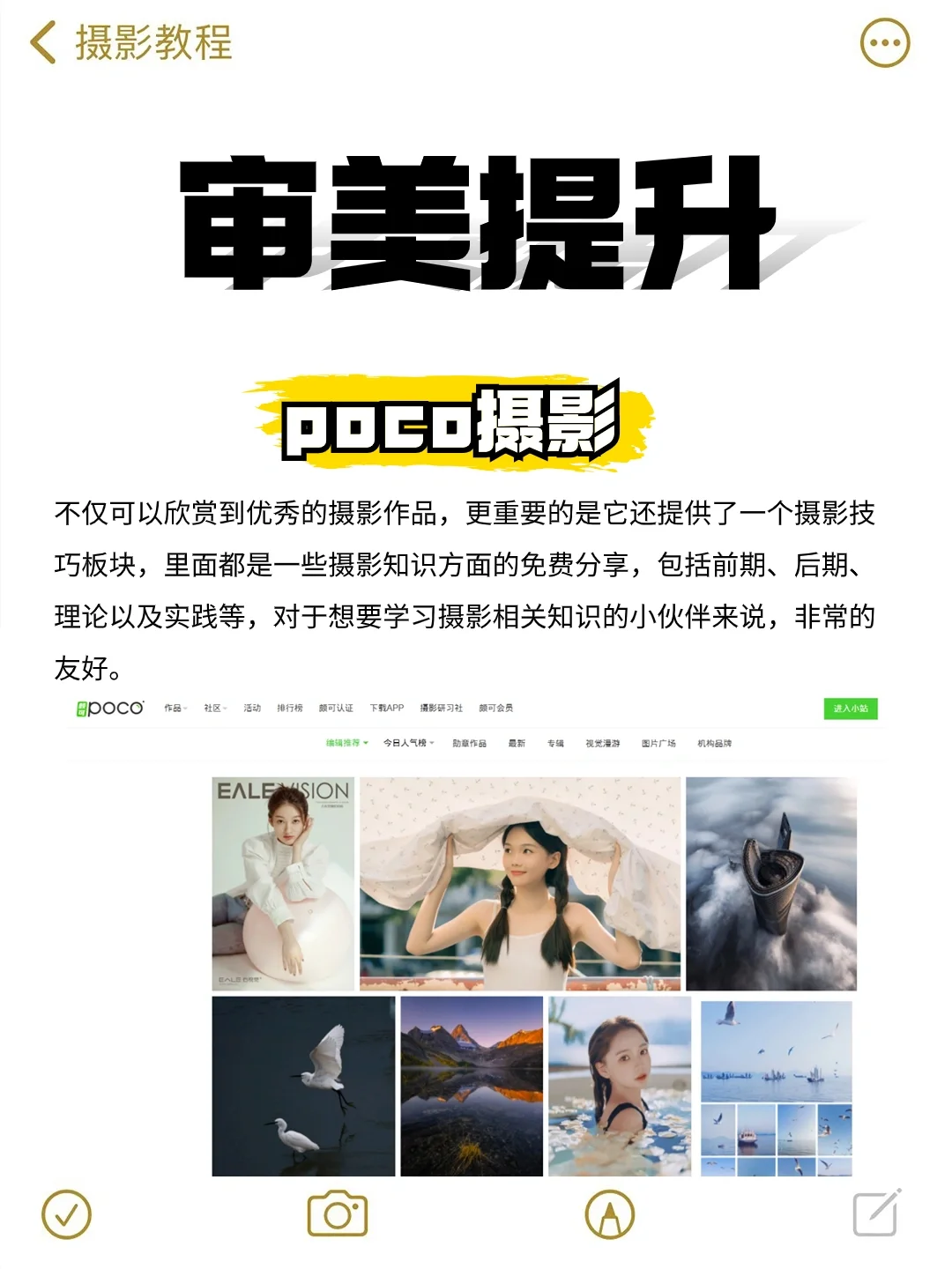 摄影干货|新手必看12个学摄影网站❗