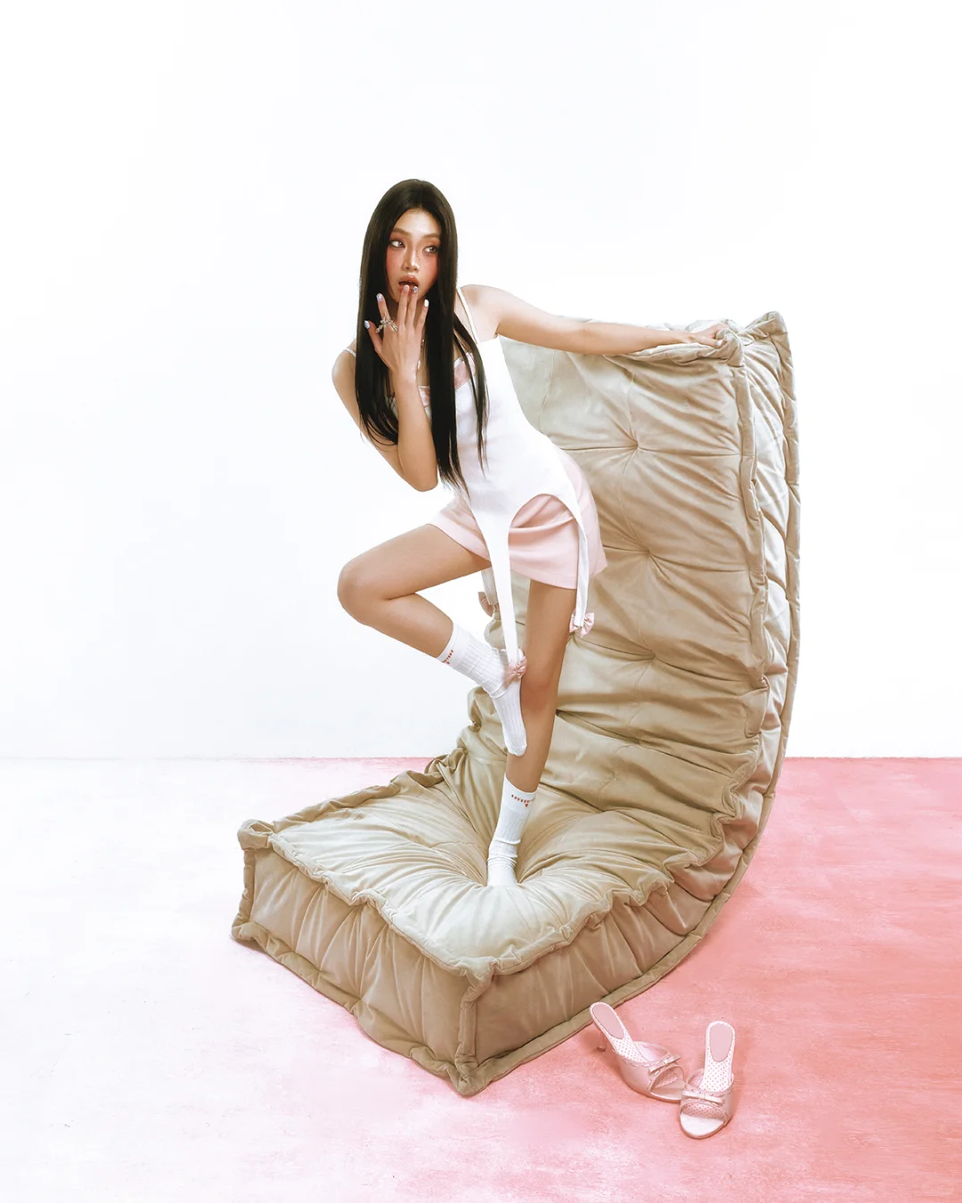 复古千禧风🌸甜辣韩杂少女写真