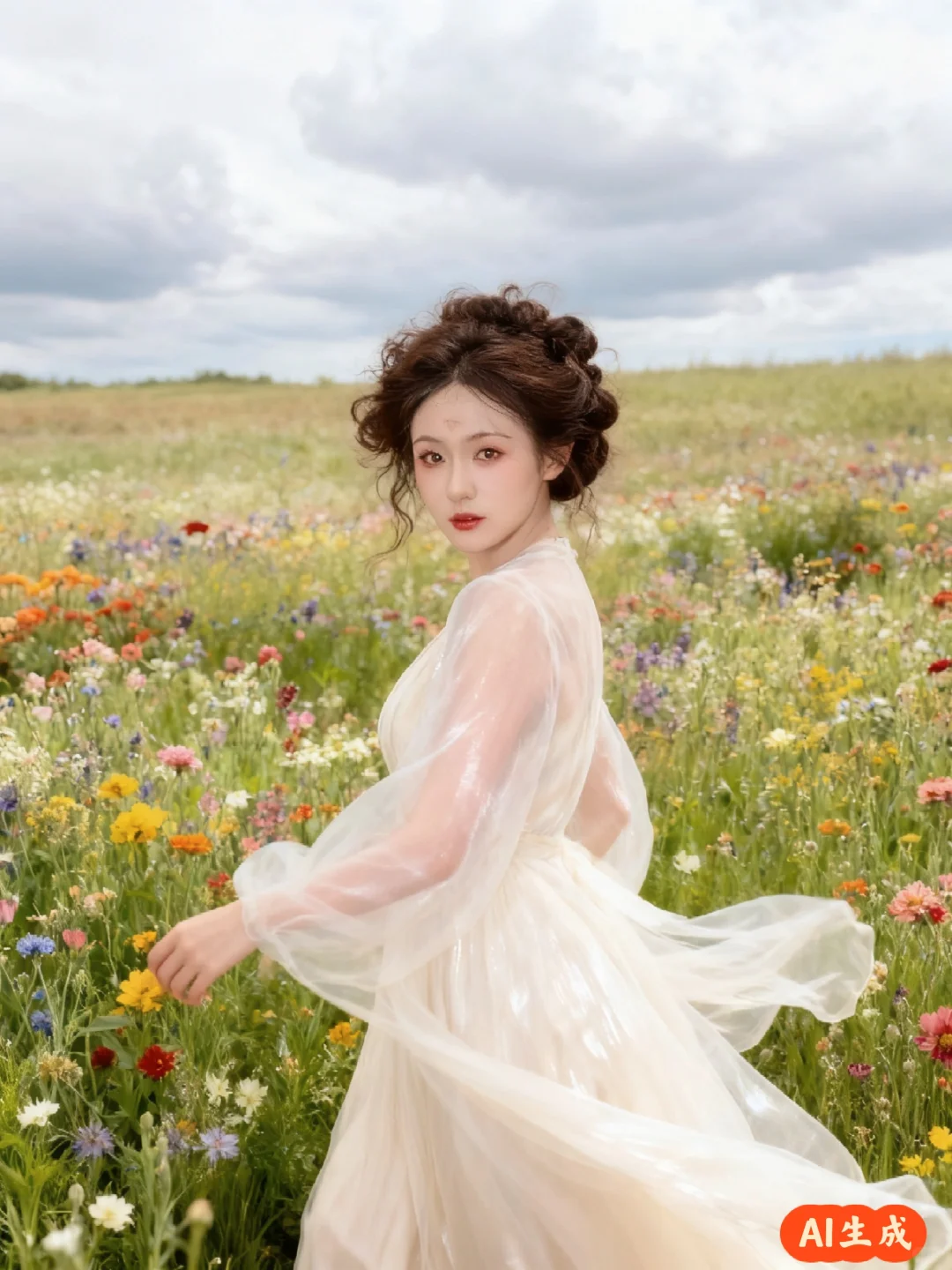 get指令|法式田园，奔跑灵动少女