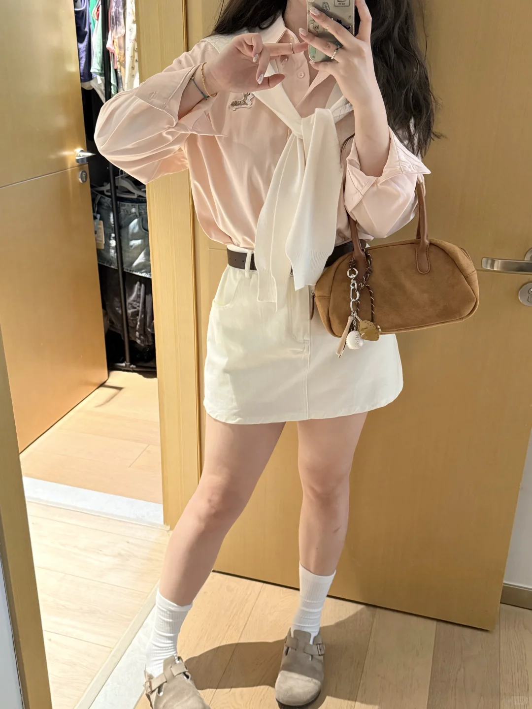 140斤微胖穿搭｜叠穿的季节!!vintage中古感!