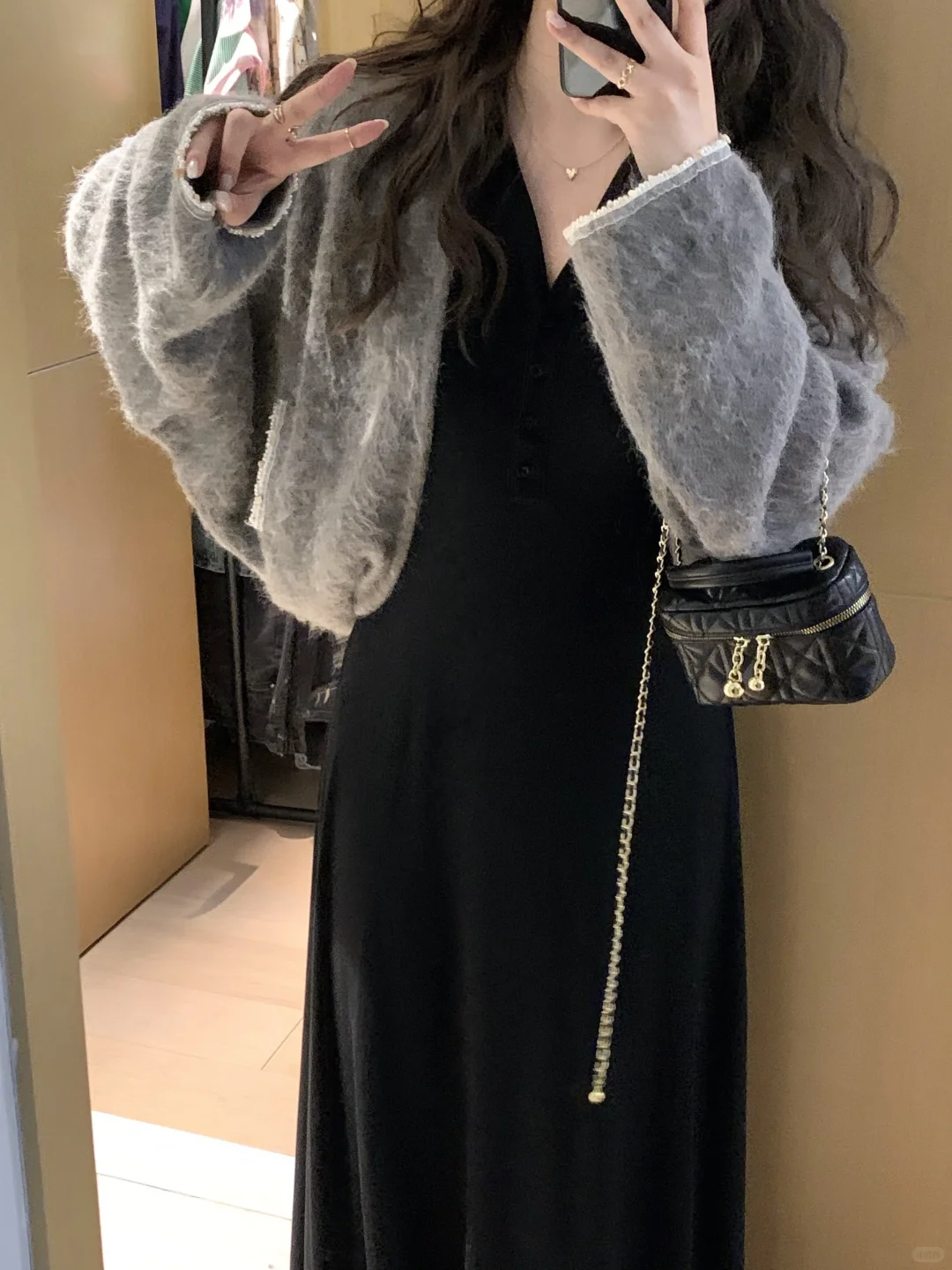 140斤微胖穿搭｜叠穿的季节!!vintage中古感!