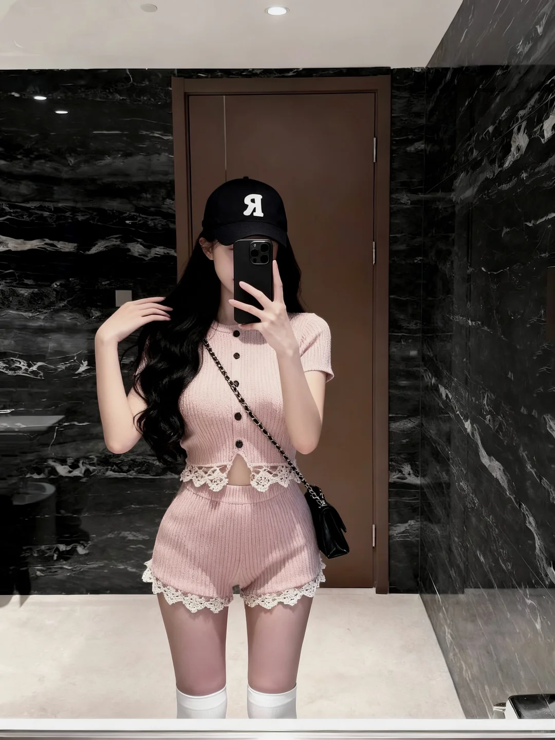 158 80｜浅粉系内搭！太纯欲了吧！