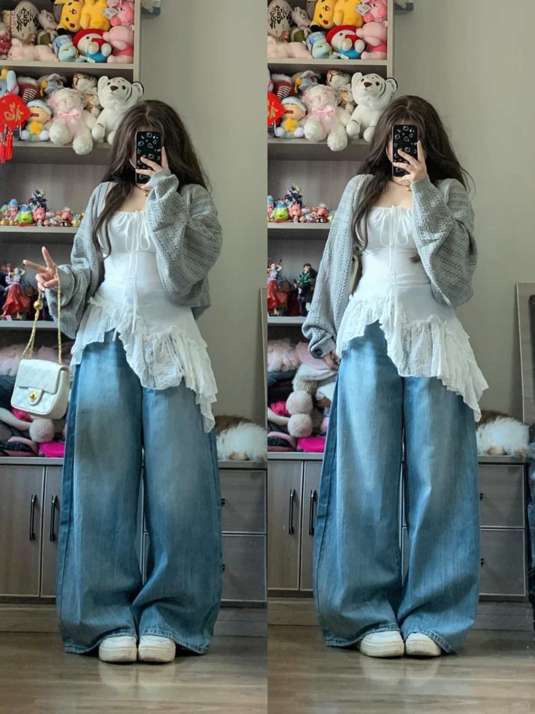 158/120斤微胖女生穿搭｜不同风格拿捏住啦！