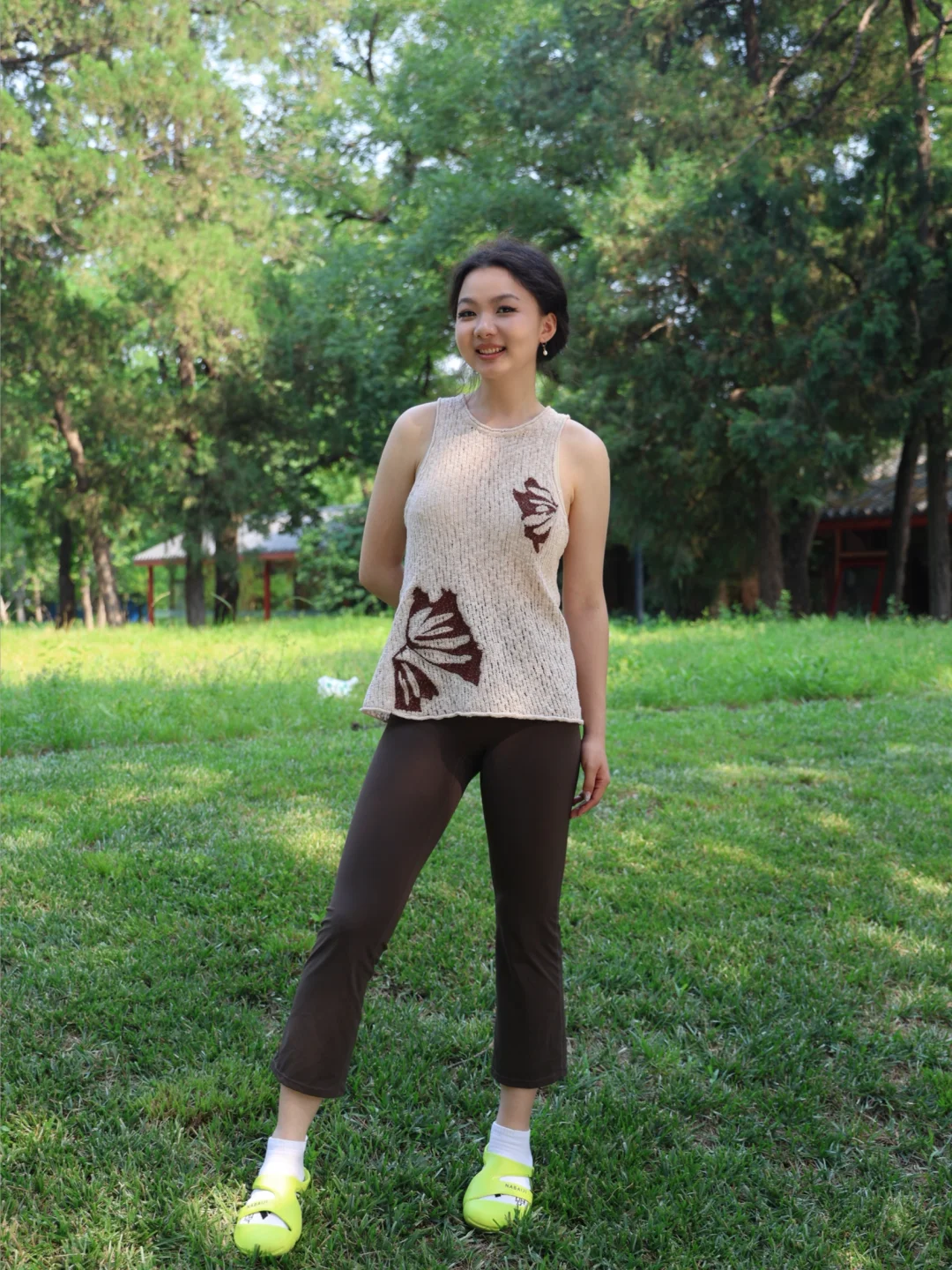 朋友说原来我是自然女🌳