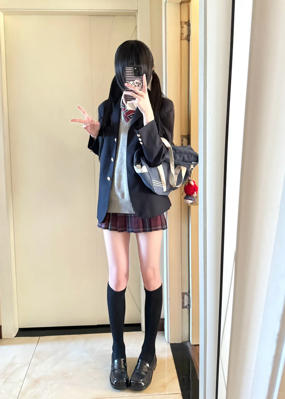 哇咔咔jk制服叠穿就这样简单ᜊ>ᴗ<ᜊ