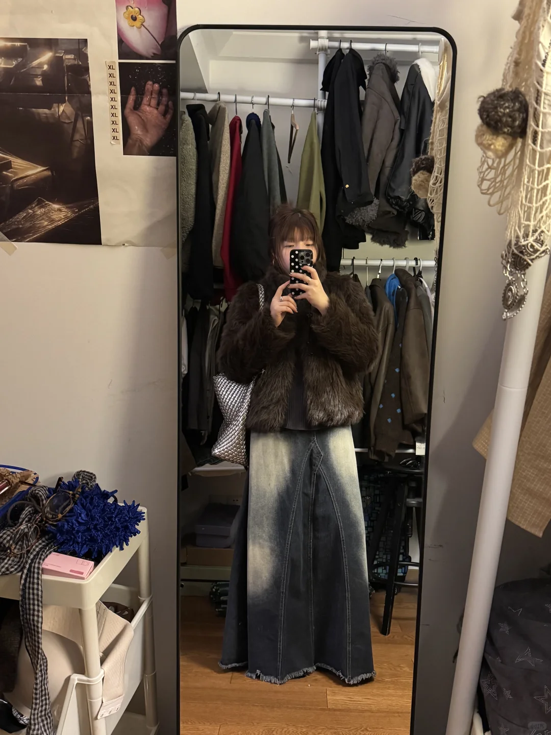 158 120斤 微胖苹果型 毛绒外套试穿篇🪶⋆⁺₊