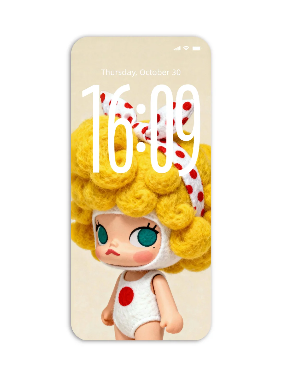 小众古早风可爱壁纸∎molly自带高级氛围感