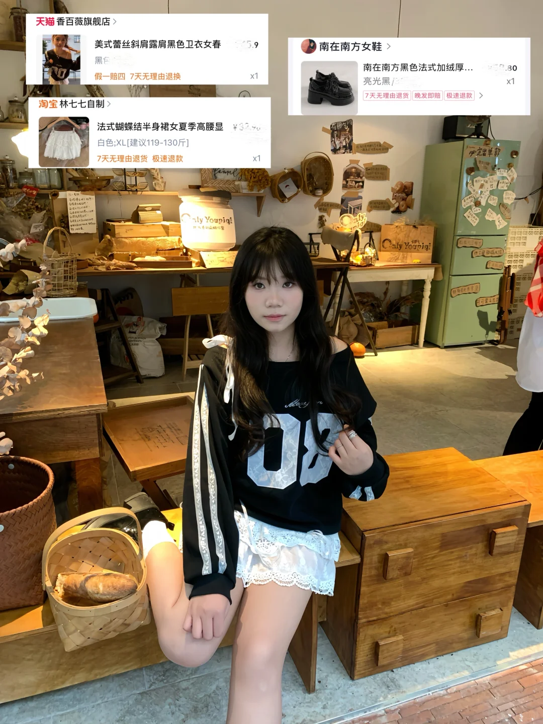 160/120斤9️⃣套微胖平价合集穿搭分享（附🔗）