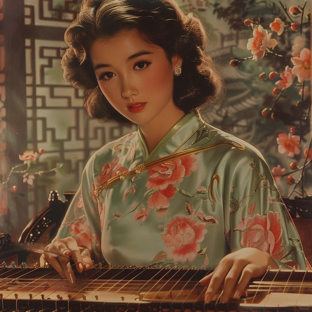 复古挂历美人｜大家觉得第几张比较好看呢