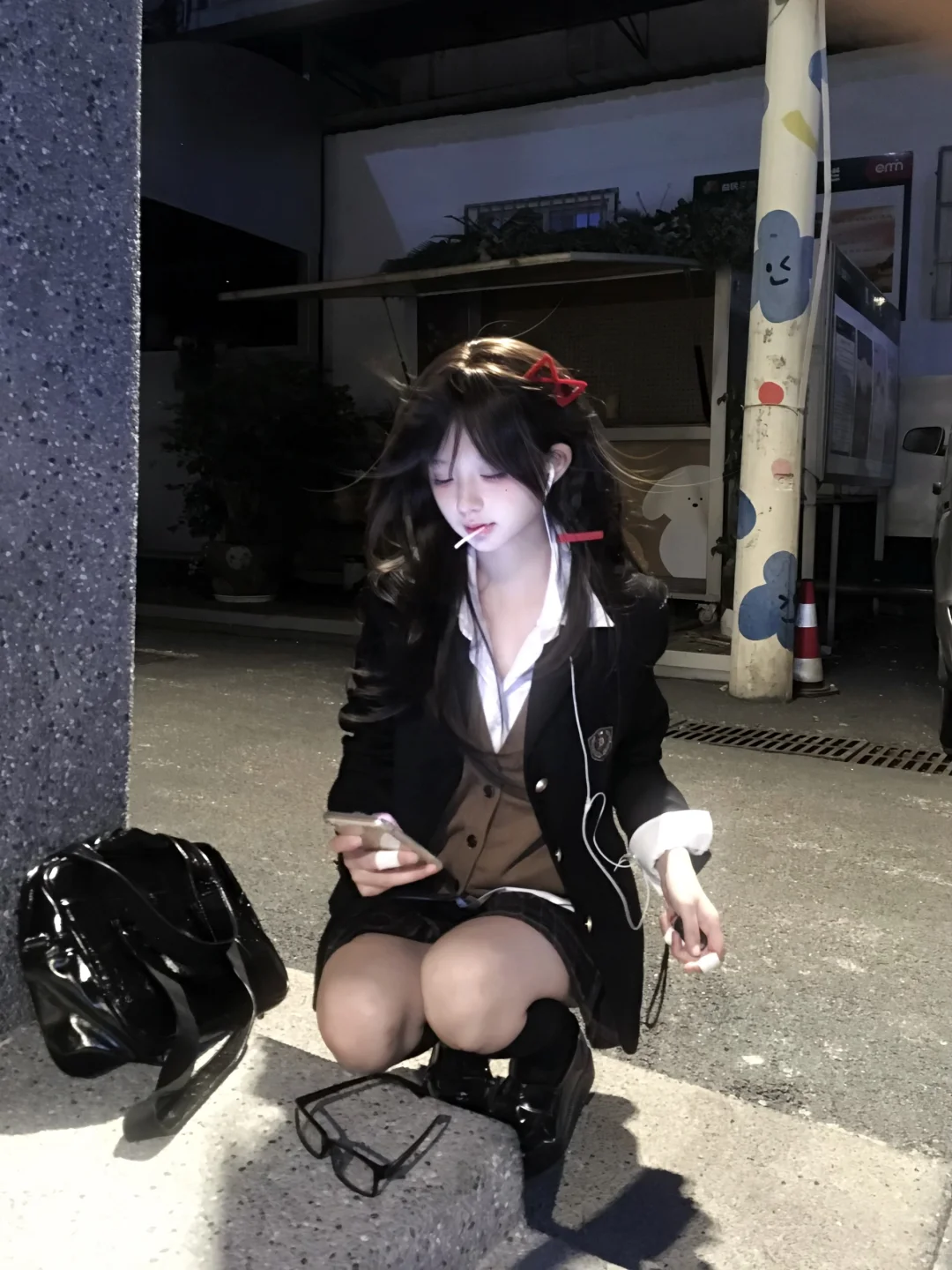 “可以摸摸你吗…”