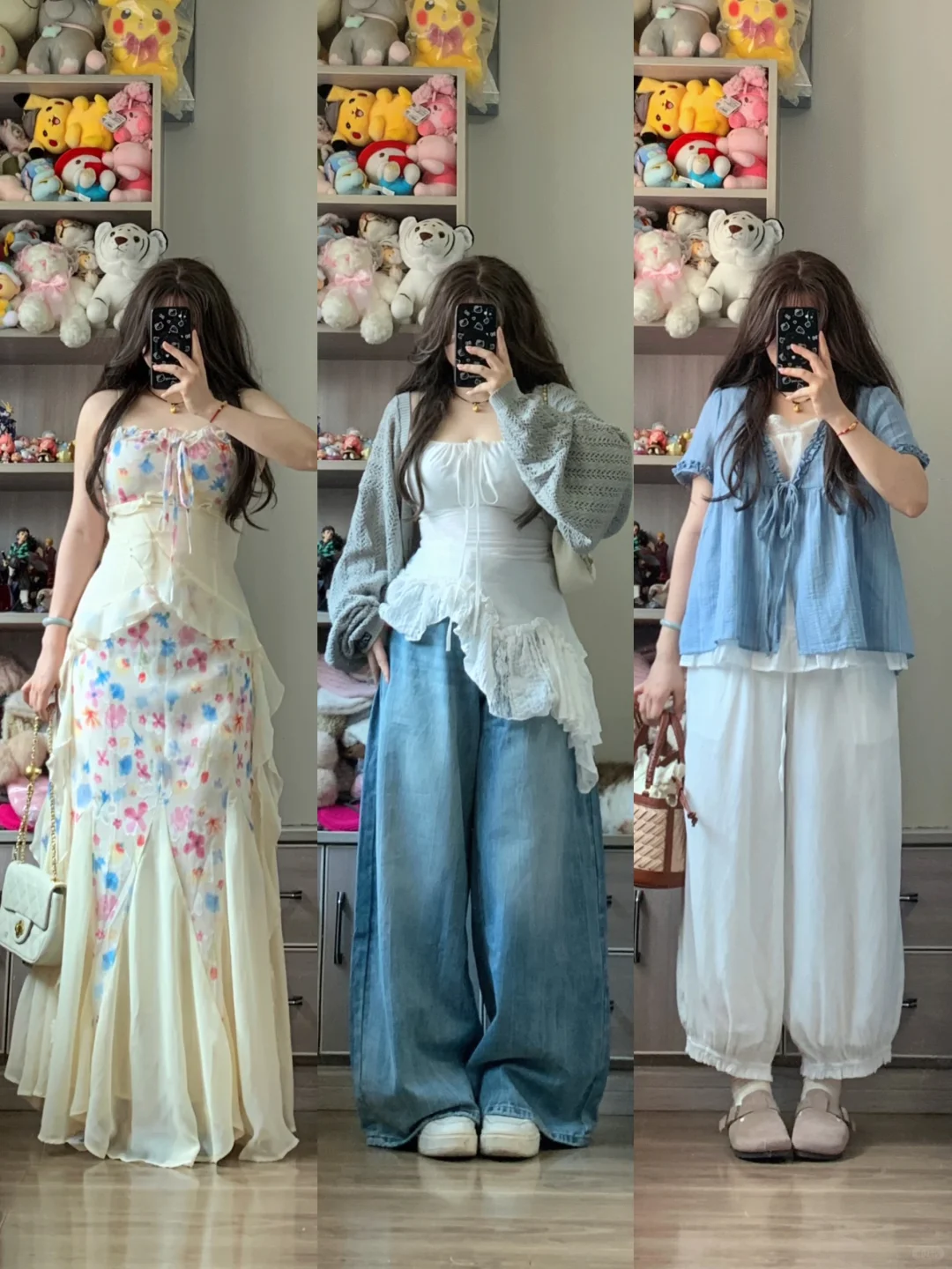 158/120斤微胖女生穿搭｜不同风格拿捏住啦！