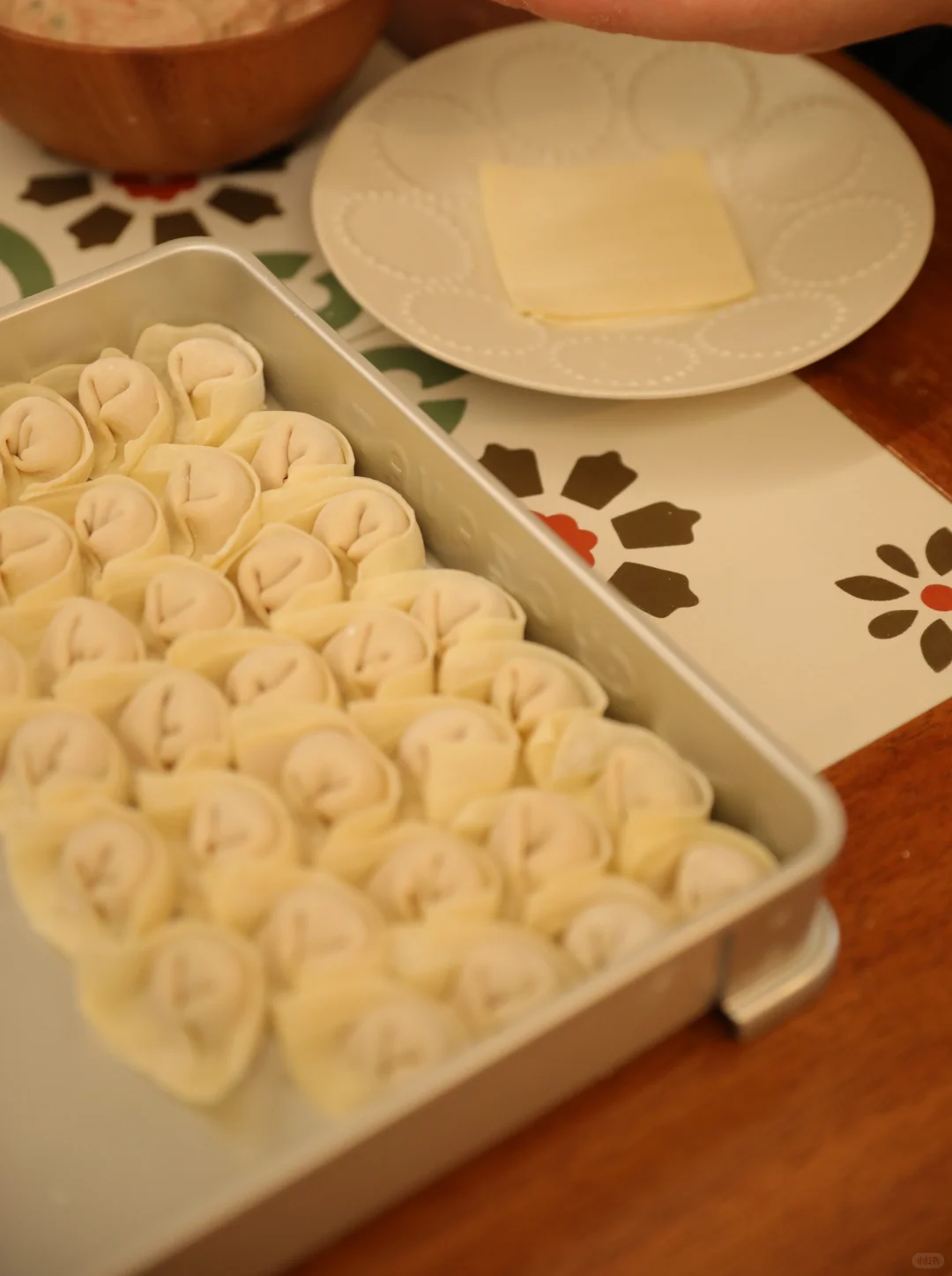 宝藏女朋友包的馄饨