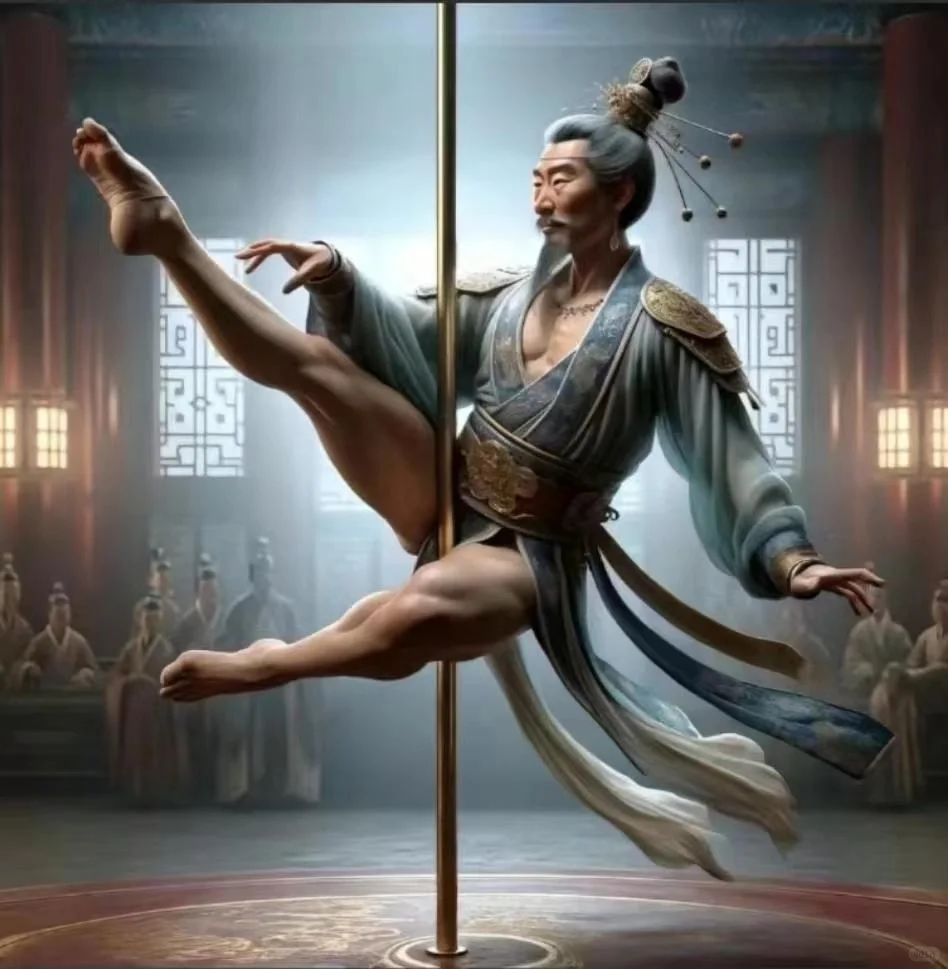 秦王绕柱居然如此妖娆