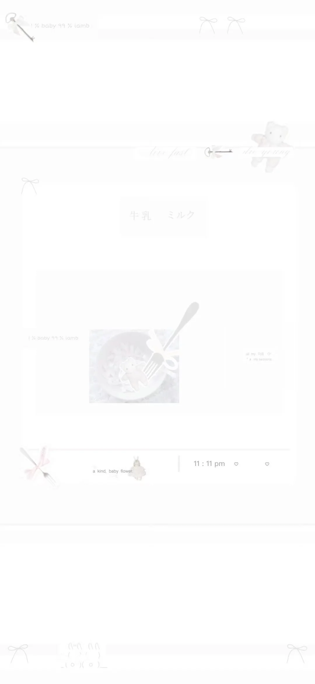 低饱和萌物壁纸˃ 𖥦 ˂