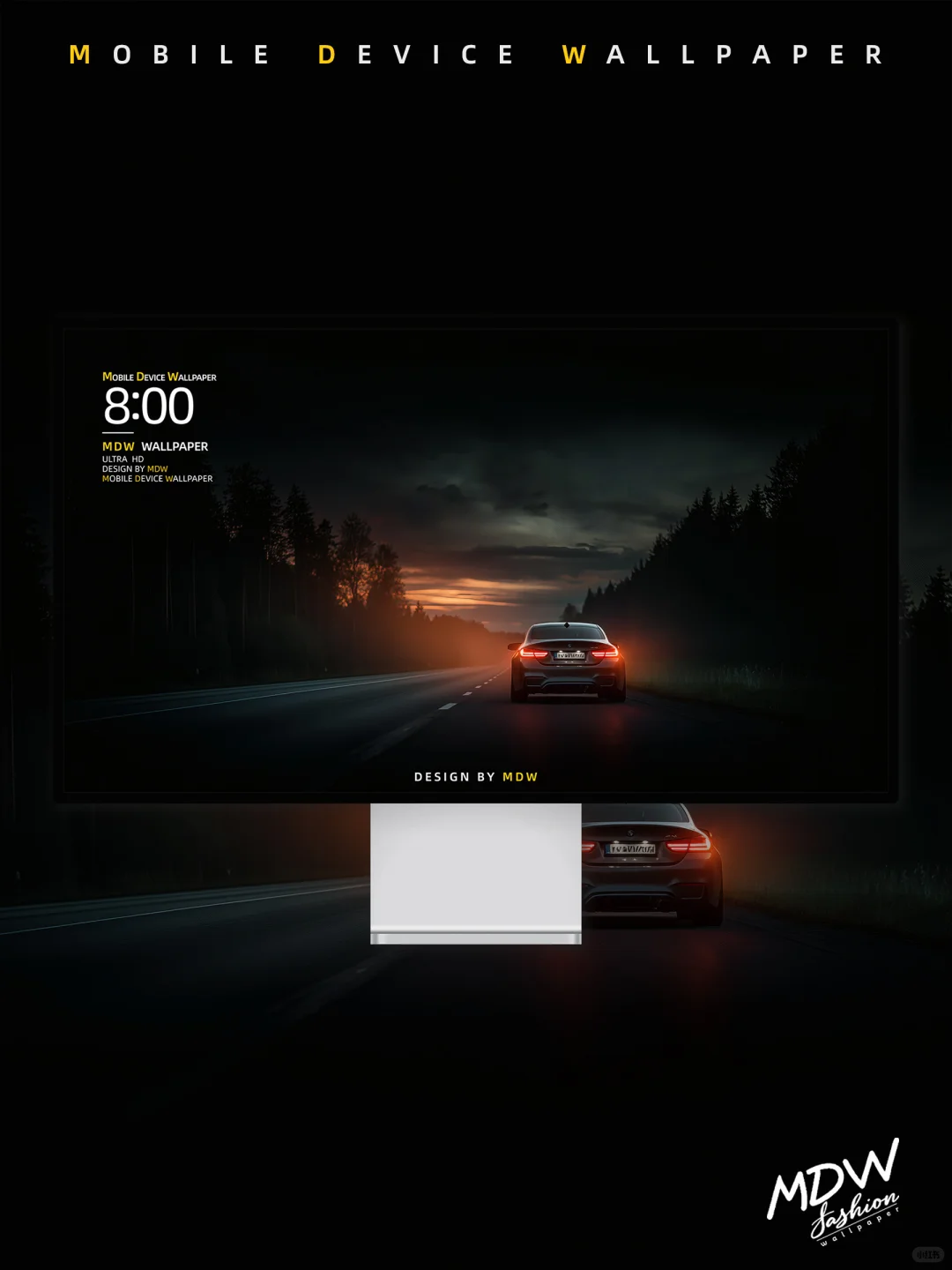 6K通用高清壁纸｜夕阳下疾驰｜453