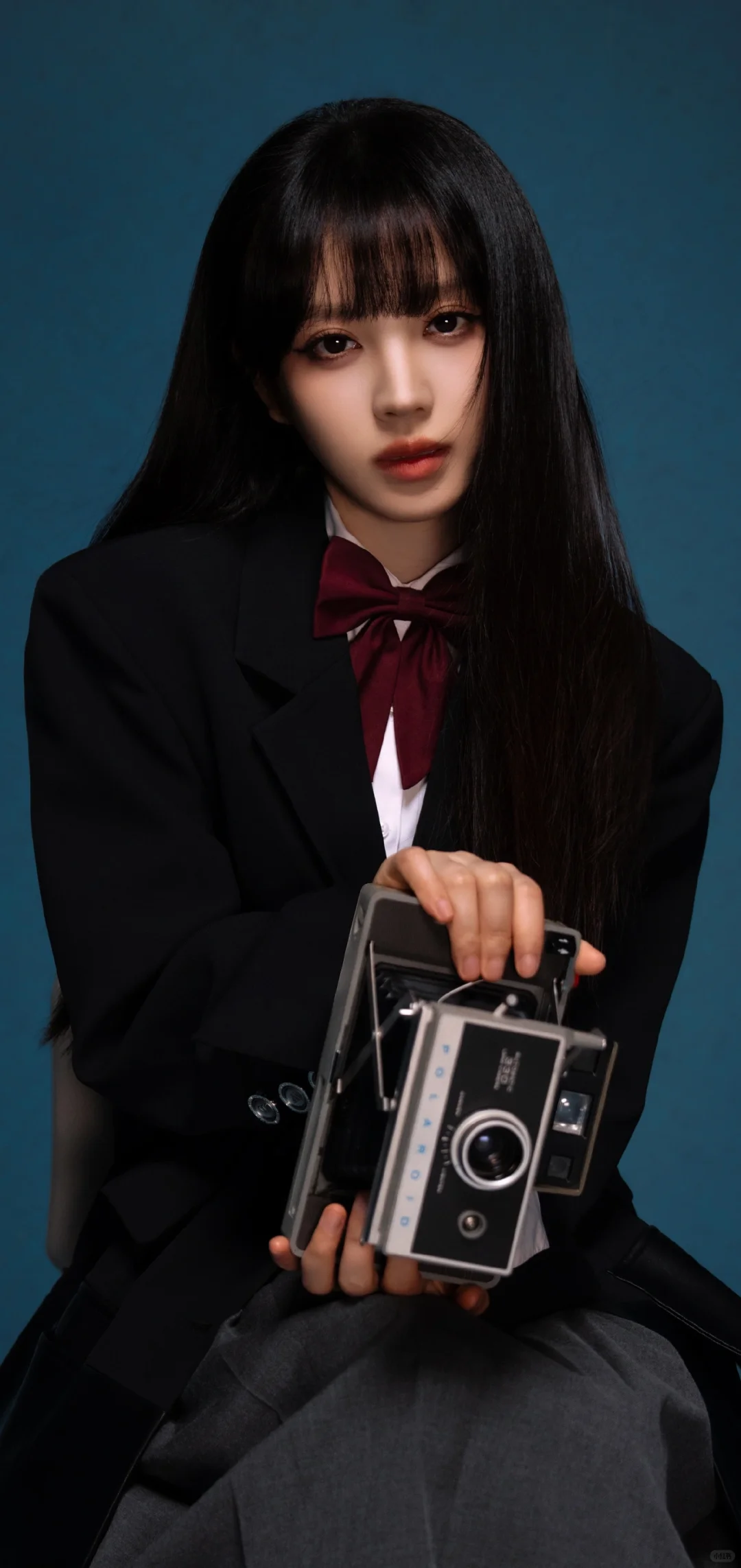 田曦薇壁纸！甜妹的美式证件照～