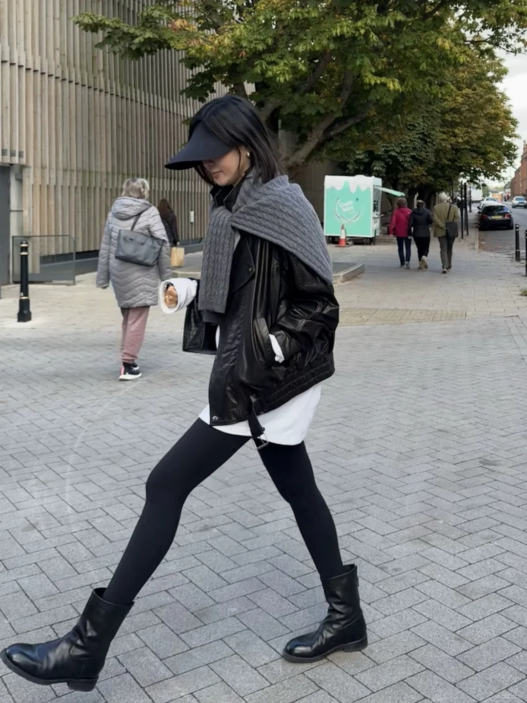 今日穿搭记录，瑜伽裤